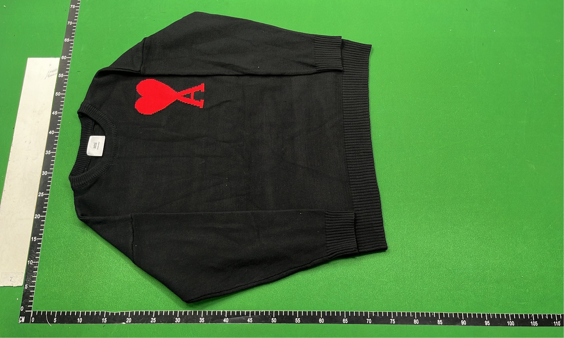 Ami Paris Heart Logo Knit Sweater - Multiple Colors