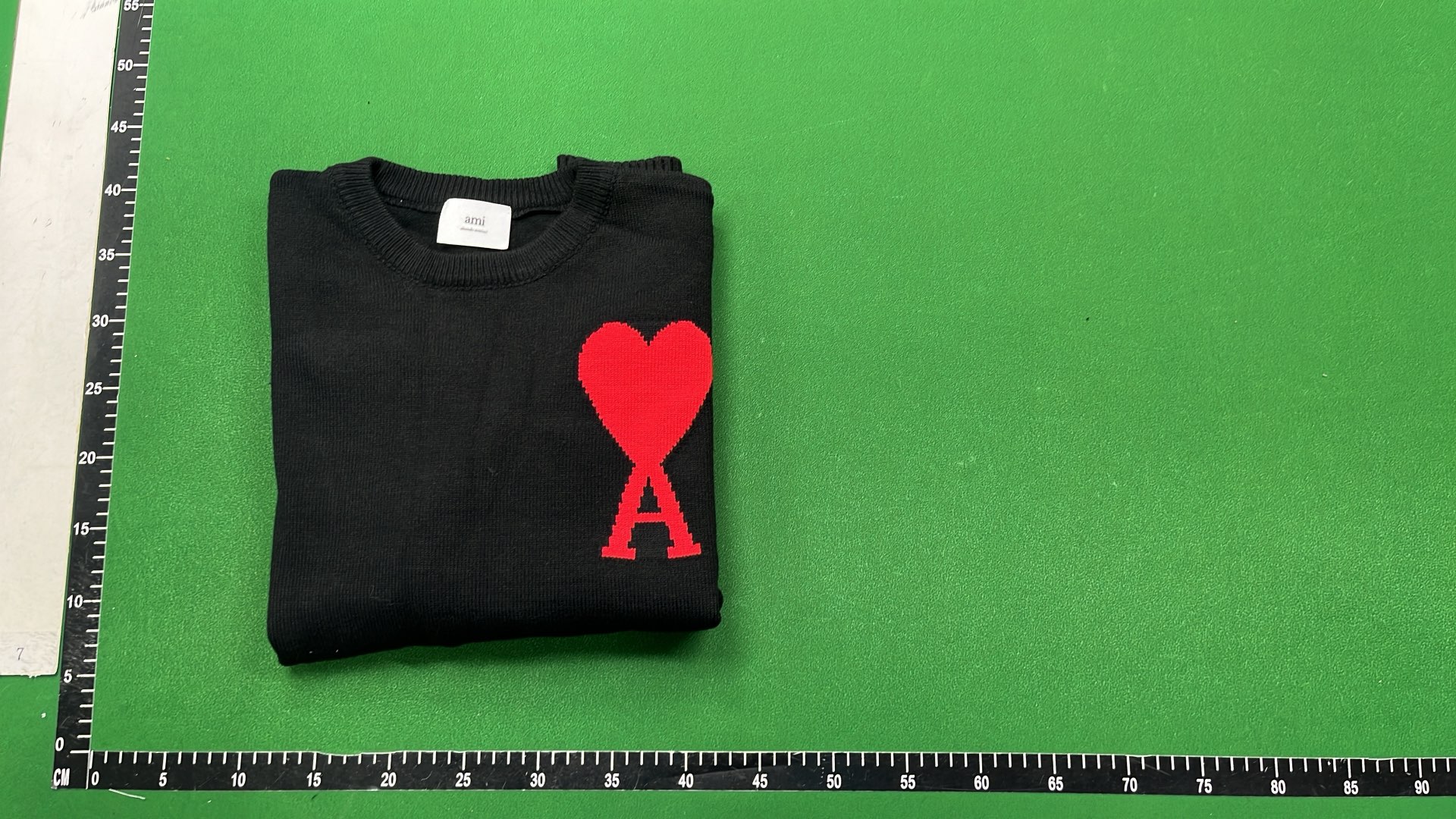 Ami Paris Heart Logo Knit Sweater - Multiple Colors