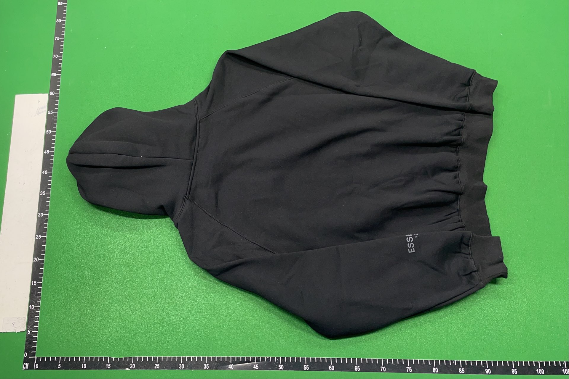 FG Black Hoodie with Gradient Logo - Streetwear Style