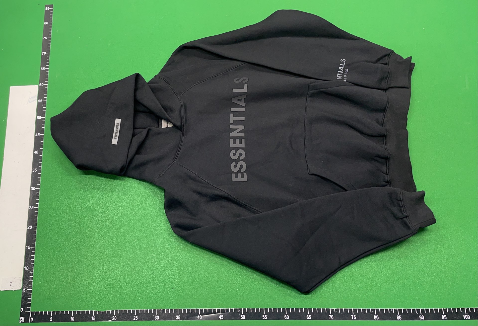 FG Black Hoodie with Gradient Logo - Streetwear Style