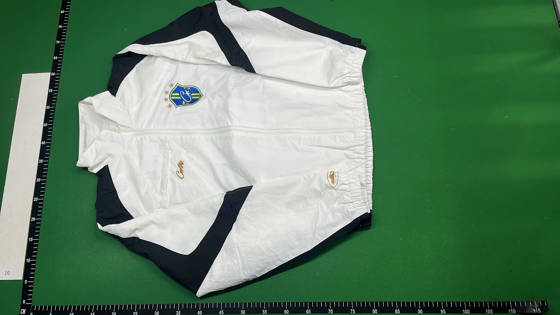 China National Team Sport Jacket - White and Black Edition