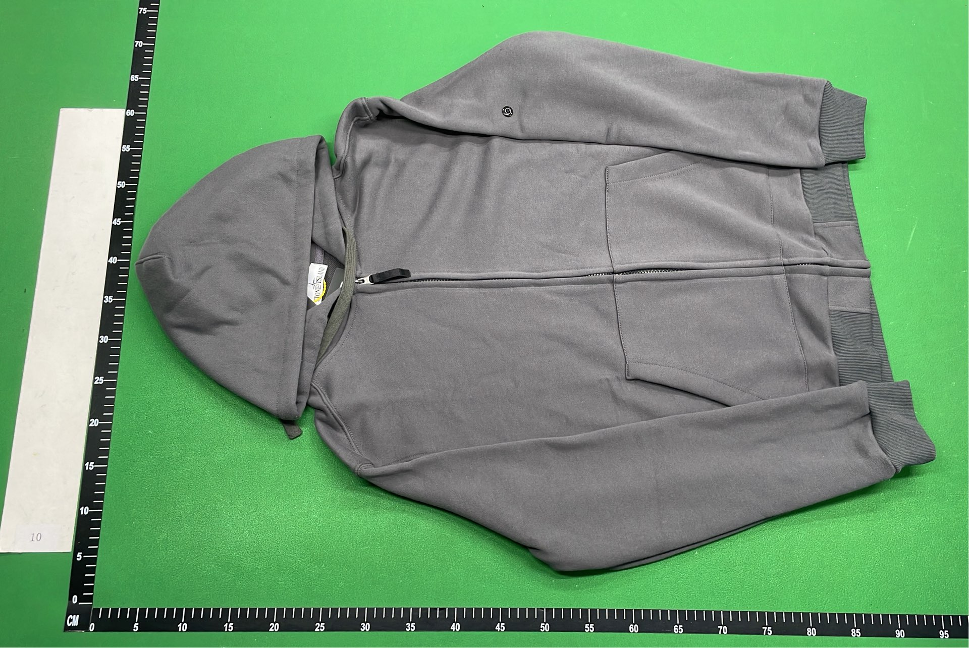 Stone Island Hoodie with Black Patch