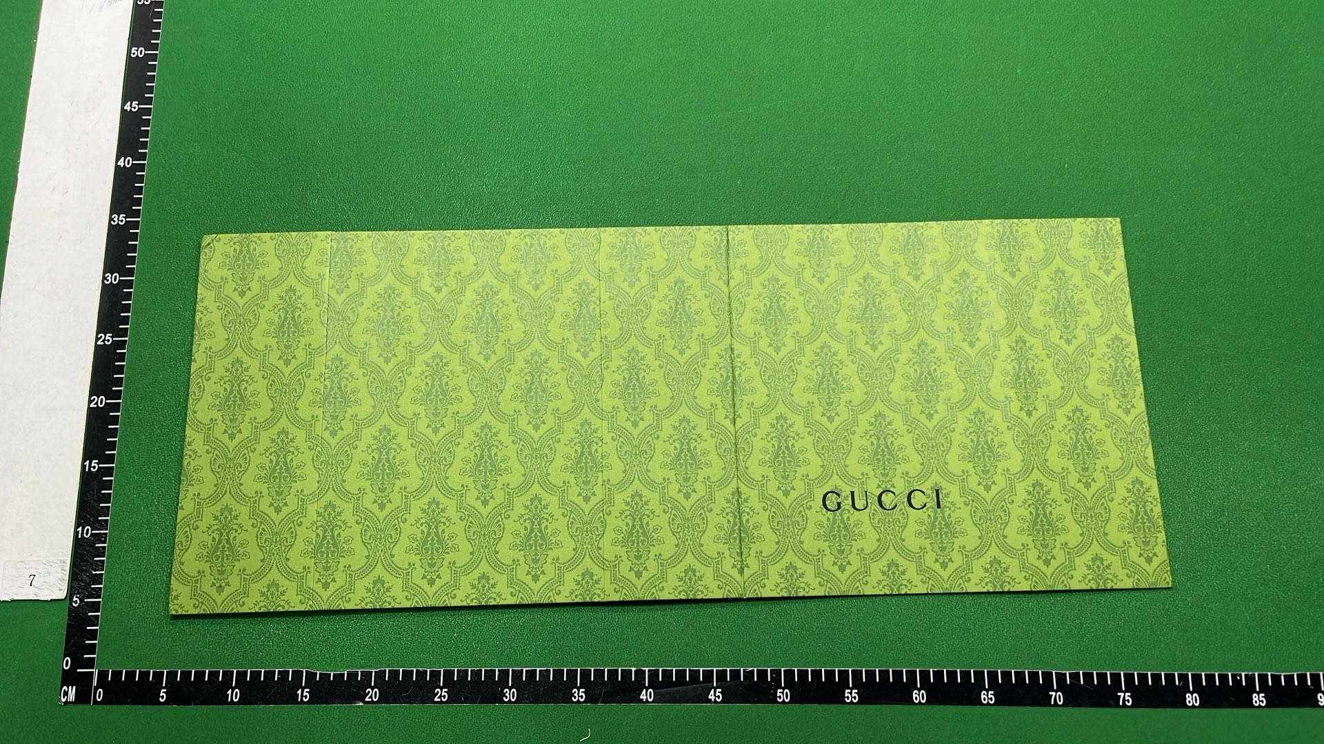 Green Patterned Fabric Material for Home Decor