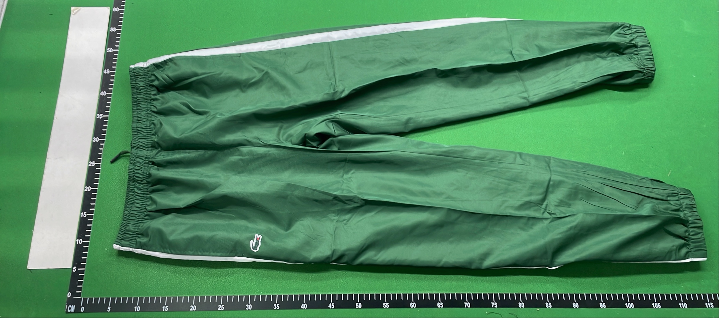 Lacoste Navy and White Track Jacket with Logo Tape