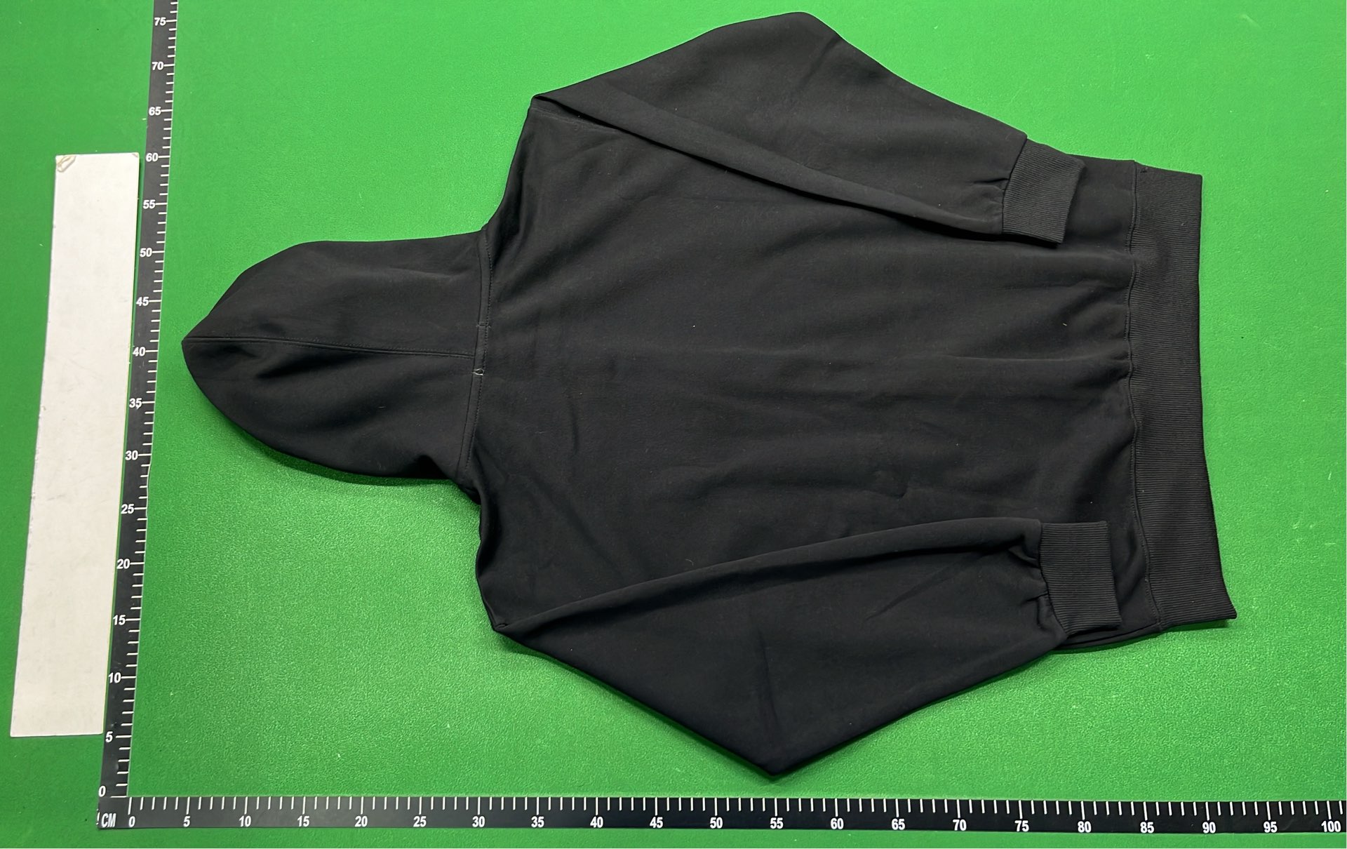 White Moncler Zip-Up Hoodie with Logo Patch