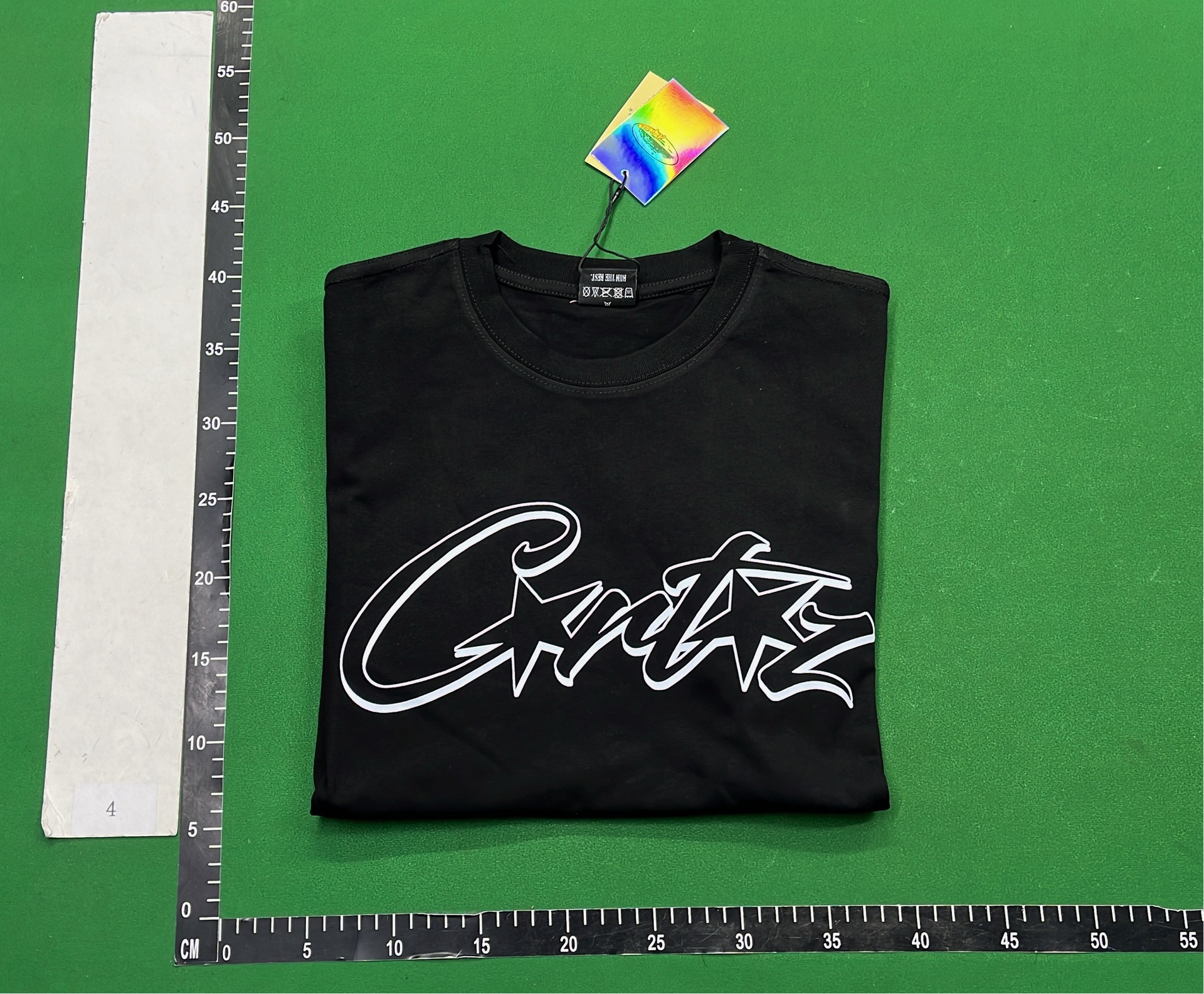White T-Shirt with Pink Graffiti Logo