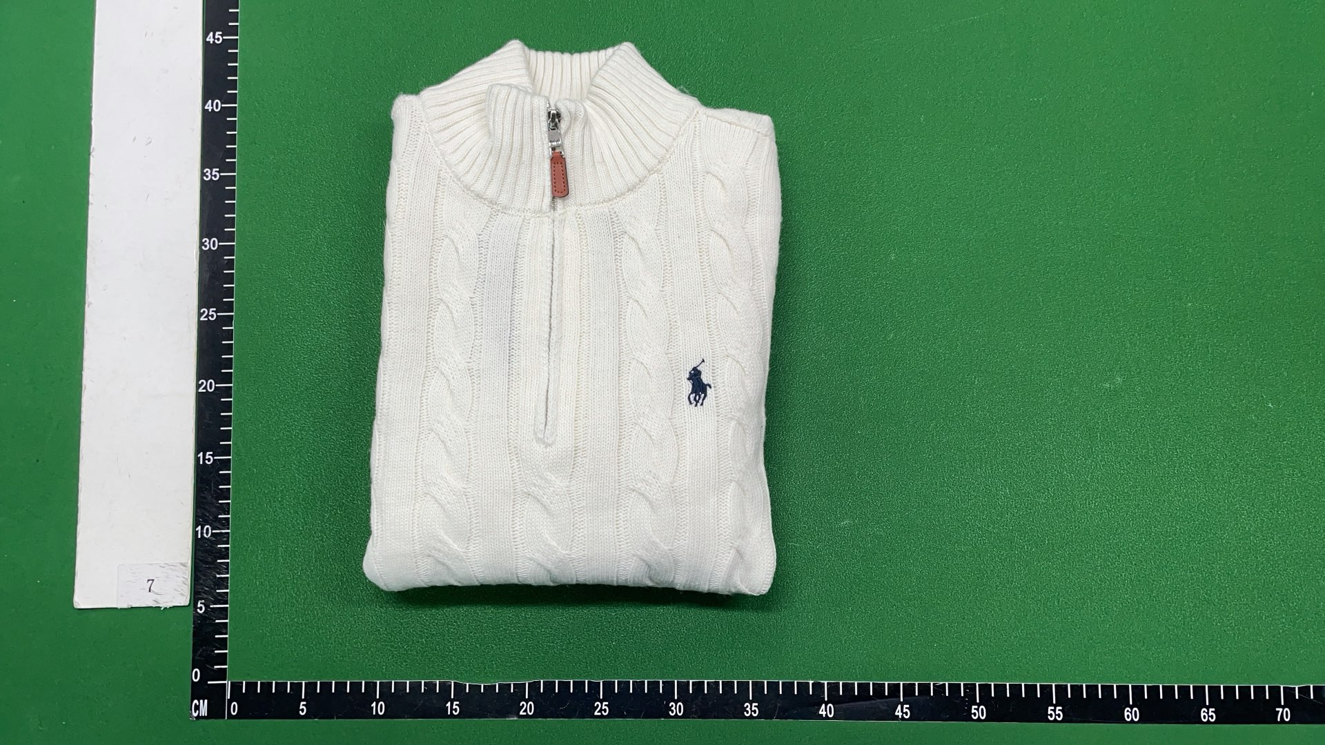 Cable Knit Half-Zip Sweater for Men