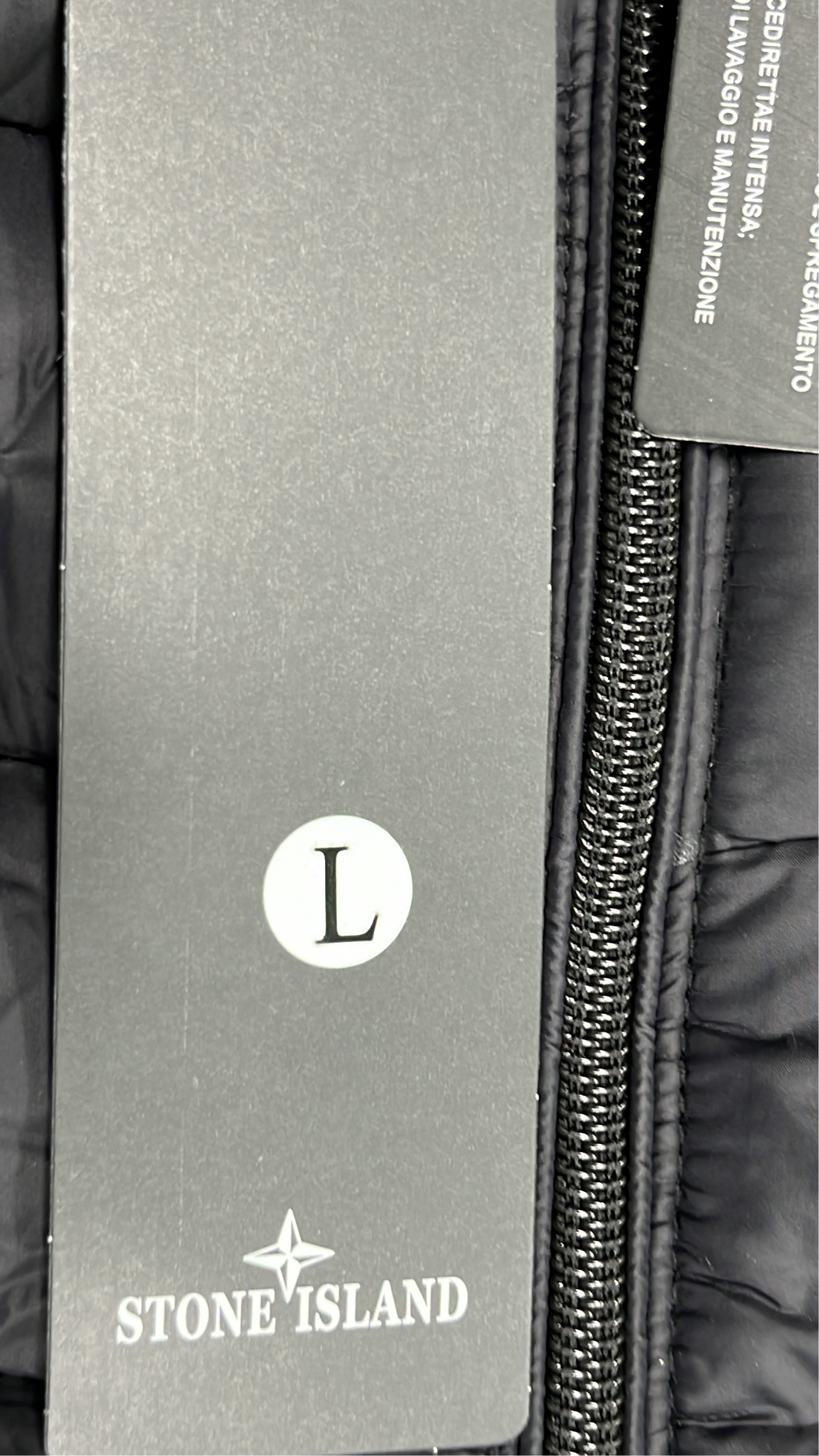 Stone Island Down Jacket with Hood - Men's Quilted Puffer Coat