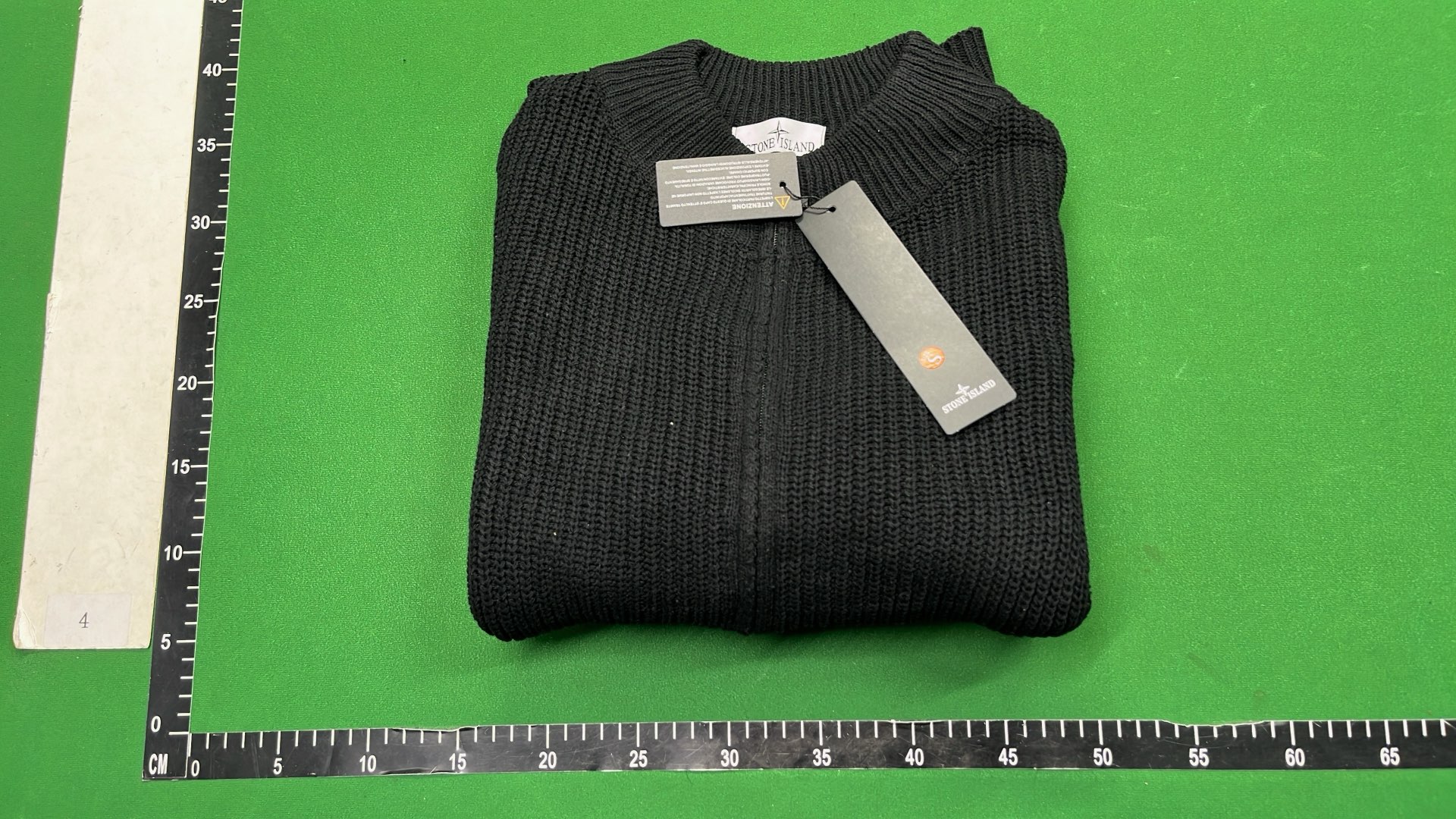 Stone Island Knit Sweater Vest with Colorful Patches