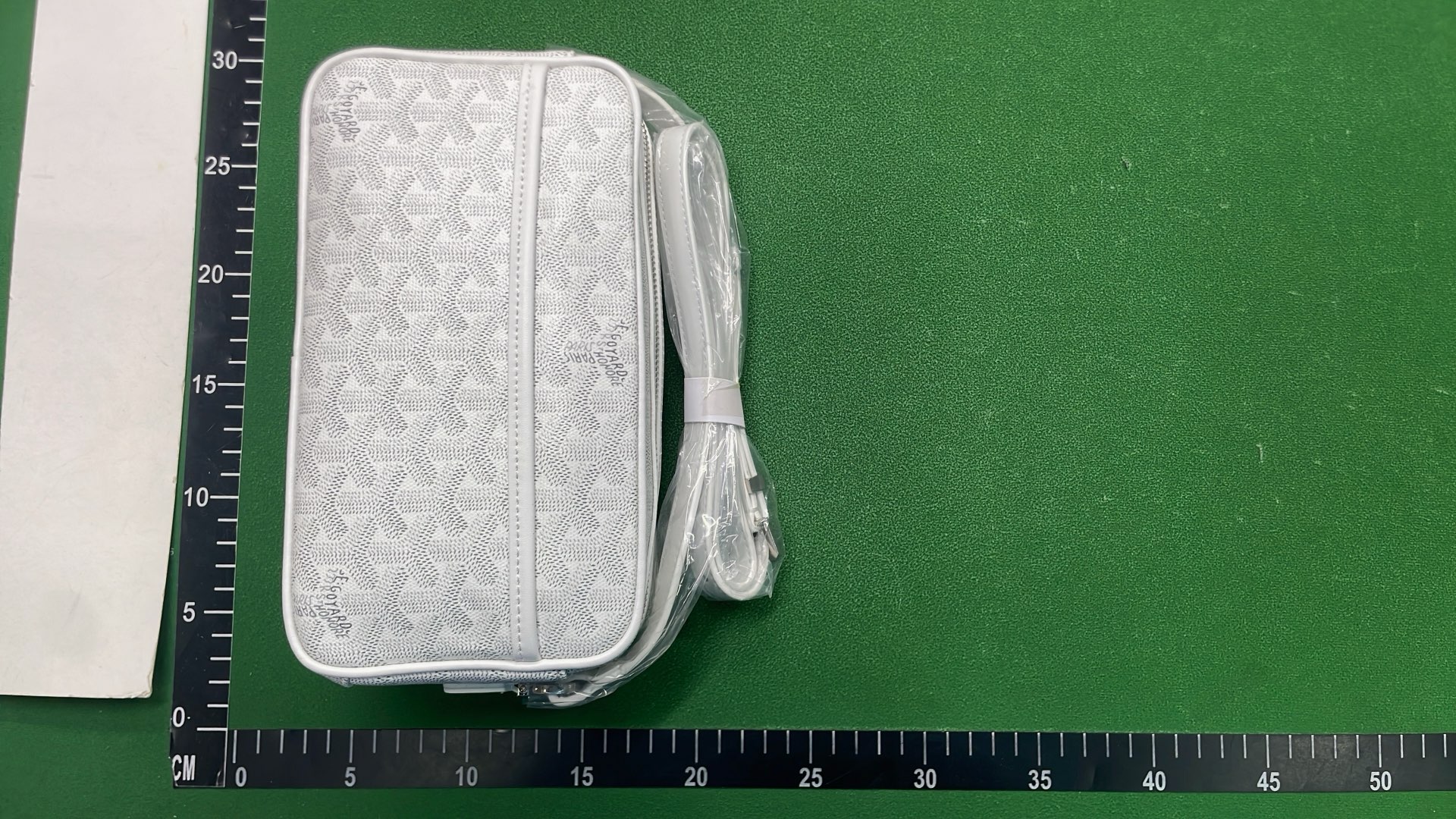 Goyard Monogram Canvas Crossbody Bag