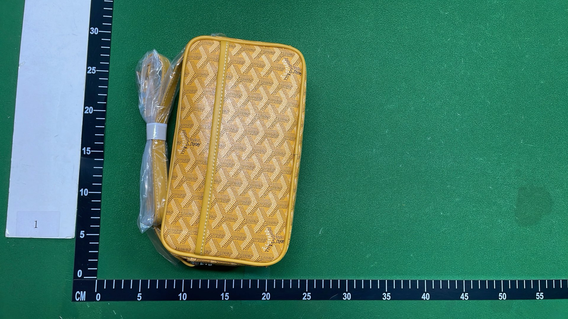 Goyard Monogram Canvas Crossbody Bag