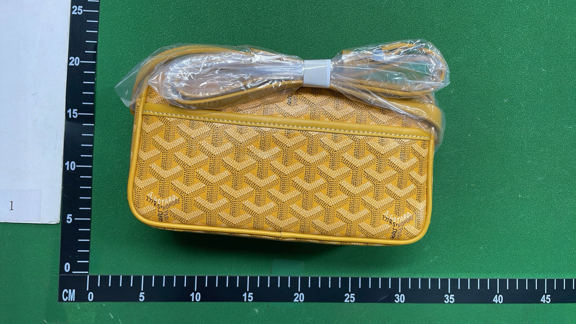 Goyard Monogram Canvas Crossbody Bag