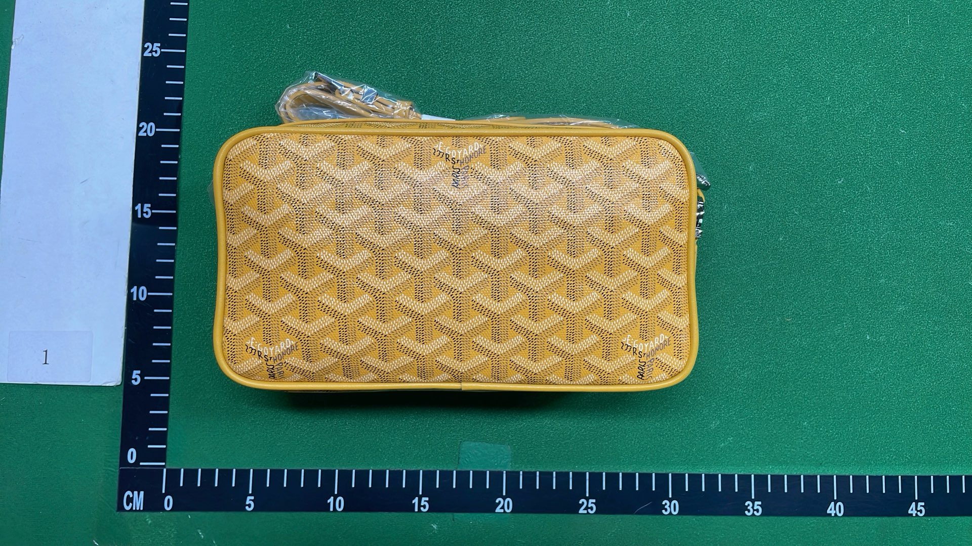 Goyard Monogram Canvas Crossbody Bag