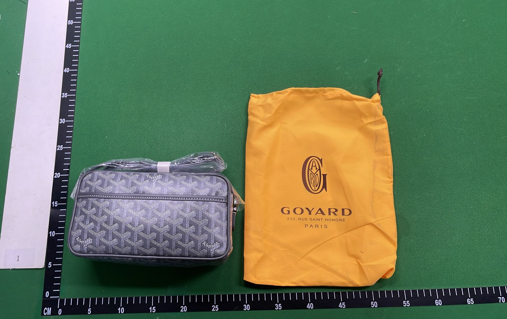 Goyard Monogram Canvas Crossbody Bag