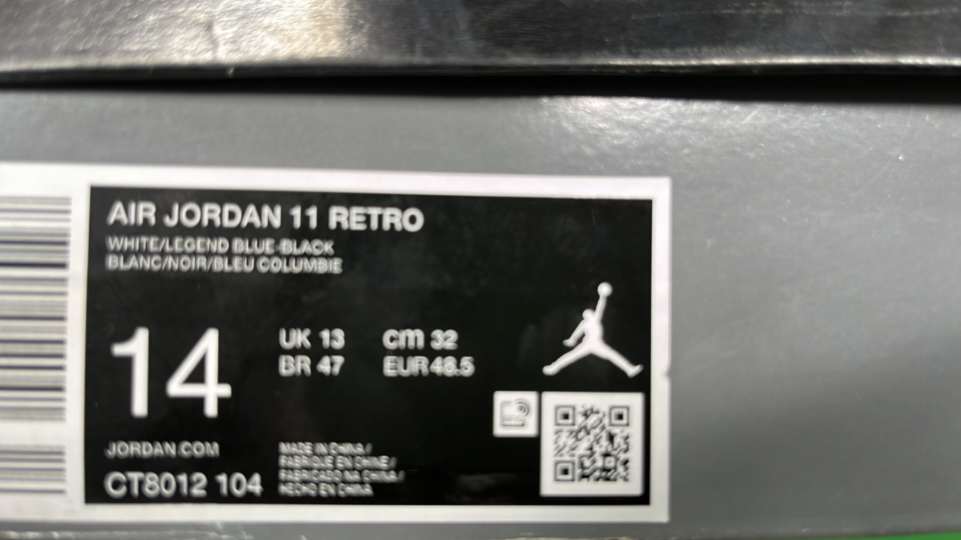 Air Jordan 11 Retro Low White Black