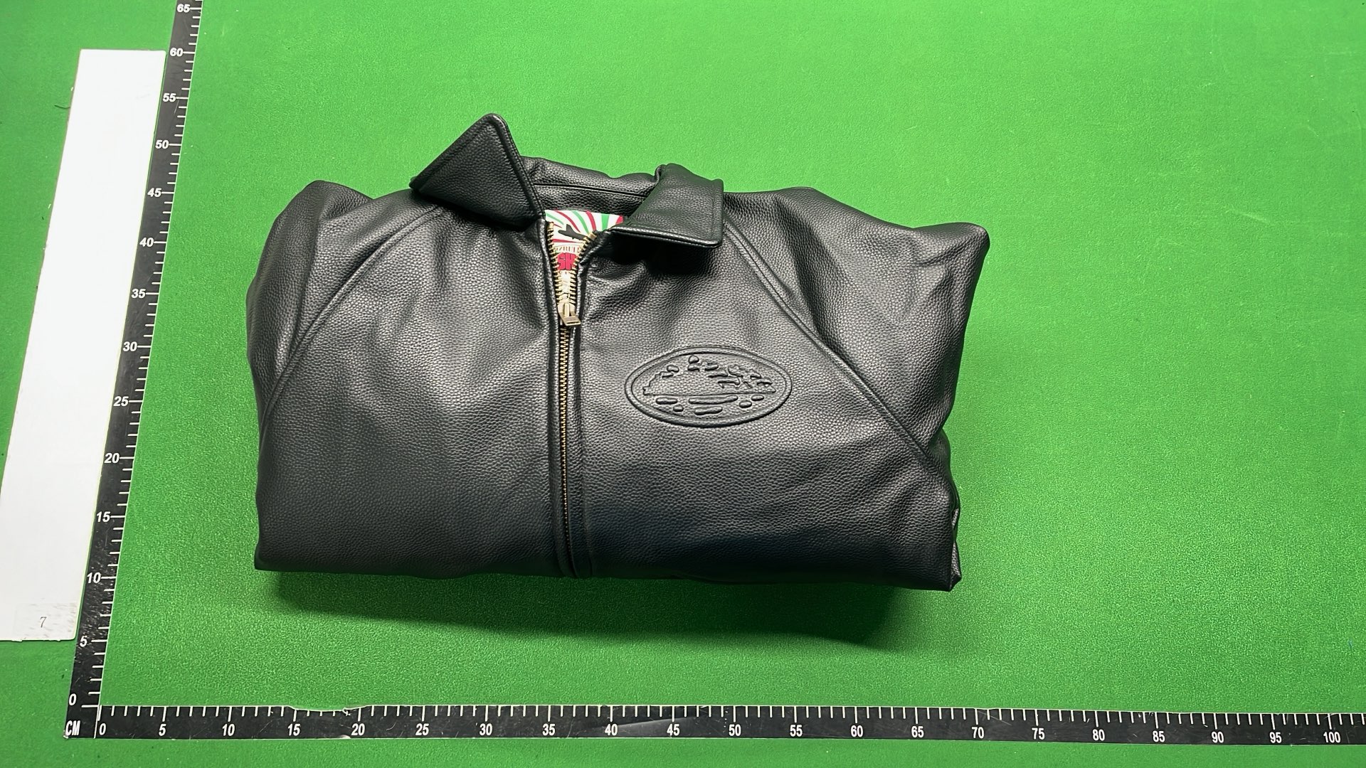 Bape x Coach Leather Moto Jacket Black