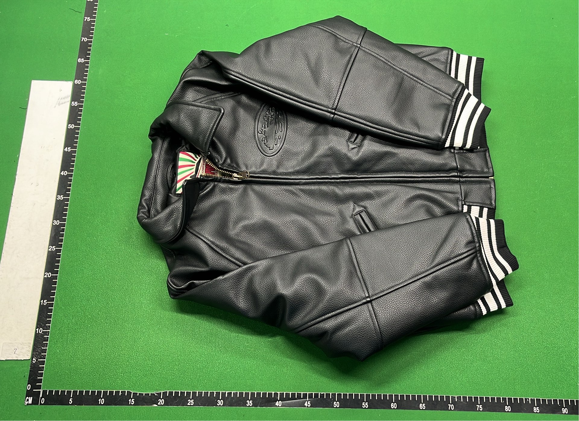 Bape x Coach Leather Moto Jacket Black