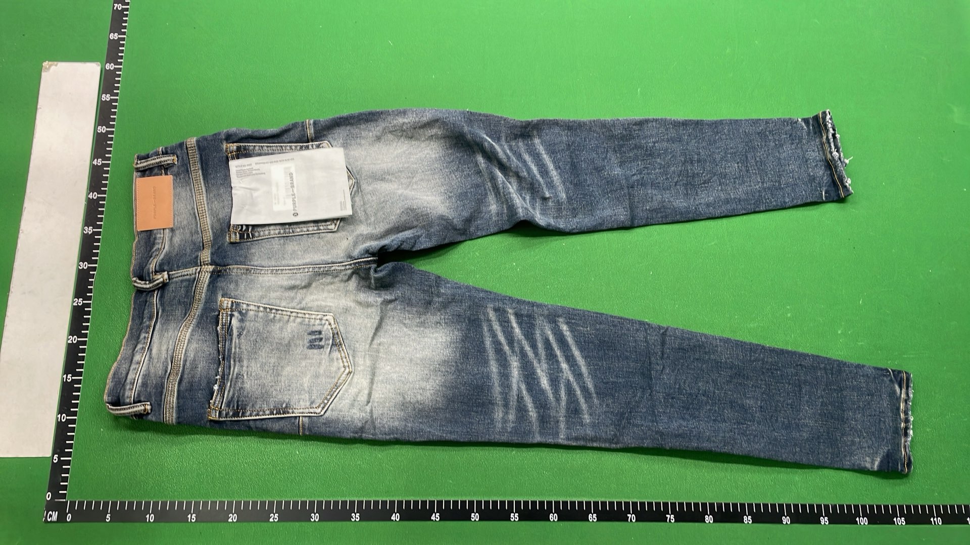 Distressed Blue Denim Jeans for Men