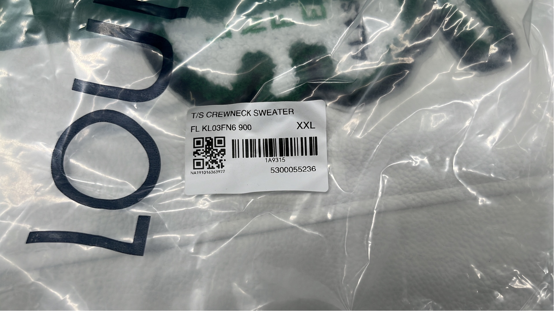 Green and White Embroidered Varsity Jacket with Skull Design