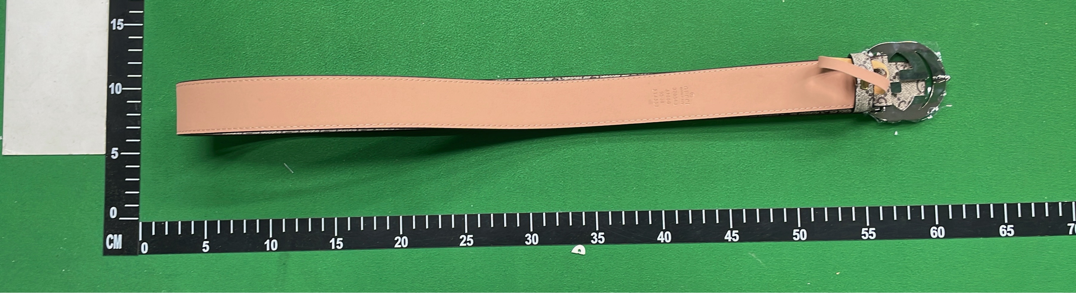Gucci Interlocking G Belt in Black Monogram Canvas