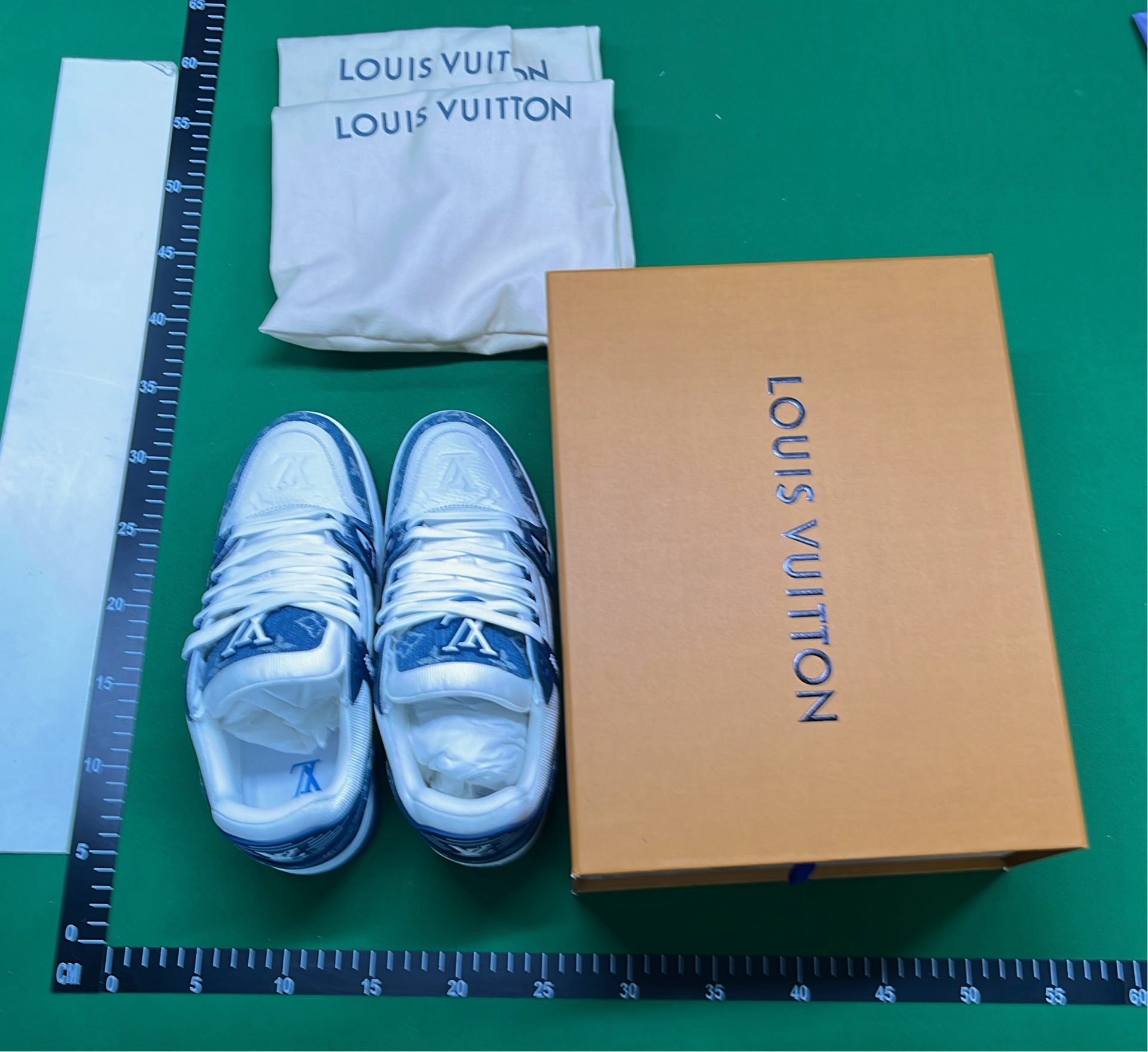Louis Vuitton x Nike Air Jordan 1 Low Sneakers