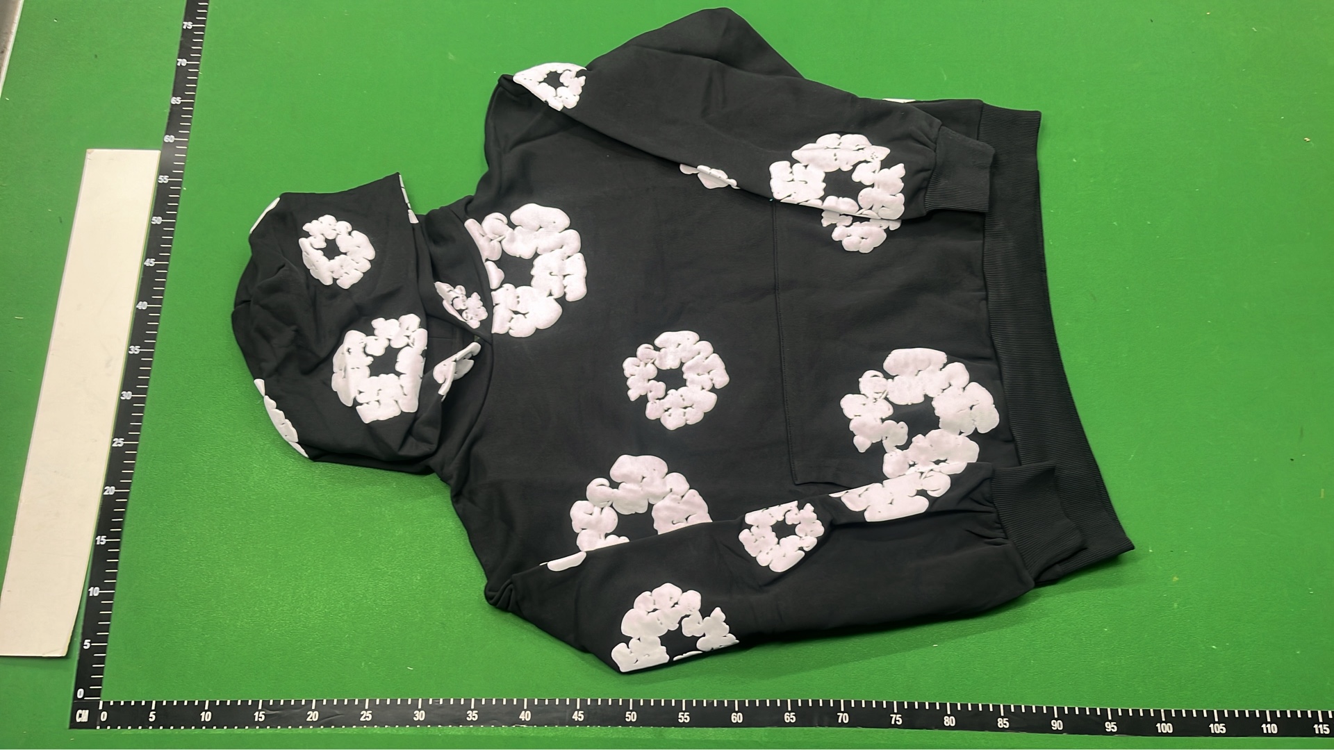 Supreme Floral Print Hoodie - Gray, Red, Black, Navy