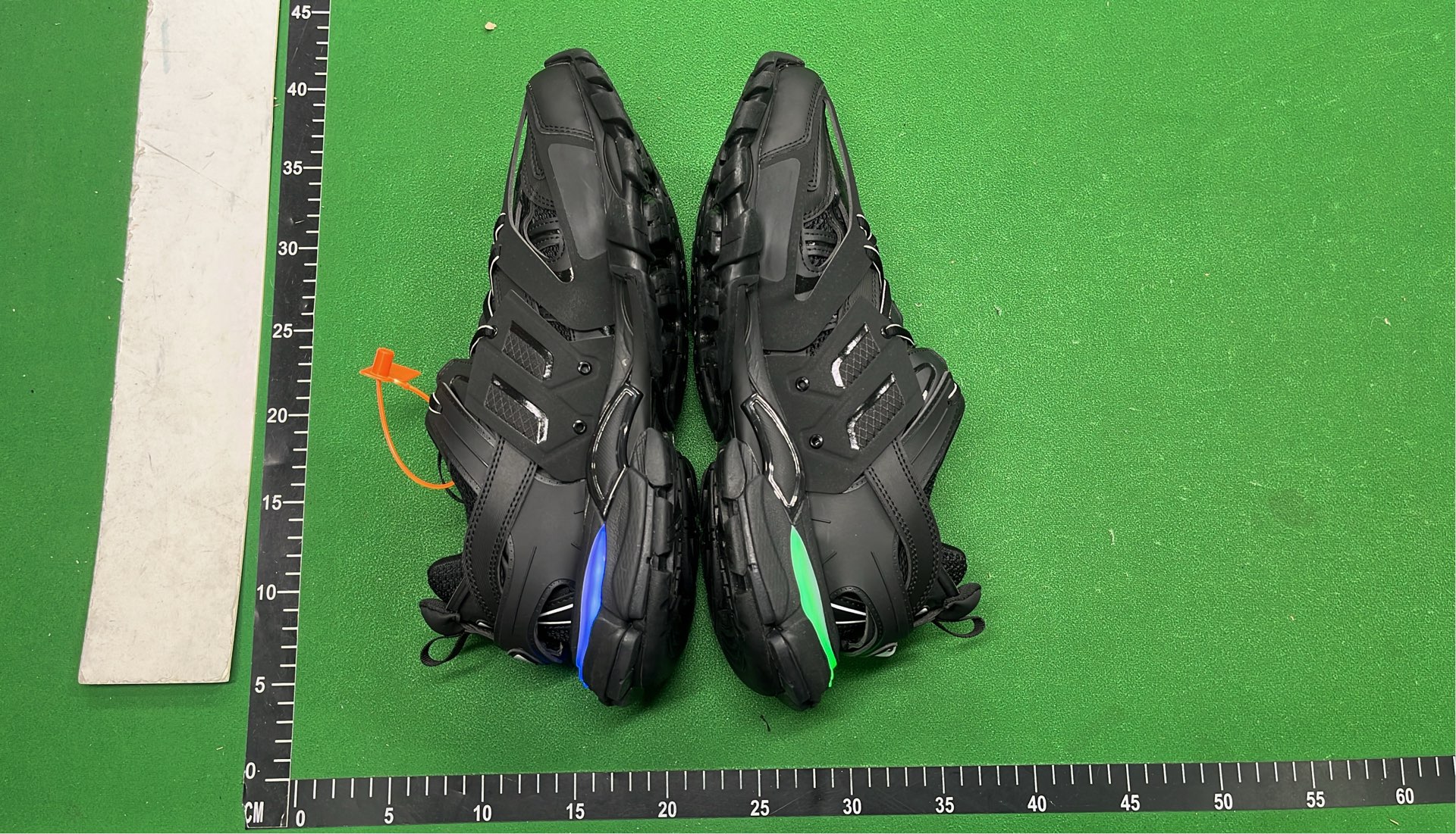 Balenciaga Triple S Sneakers Black Grey Mesh Leather