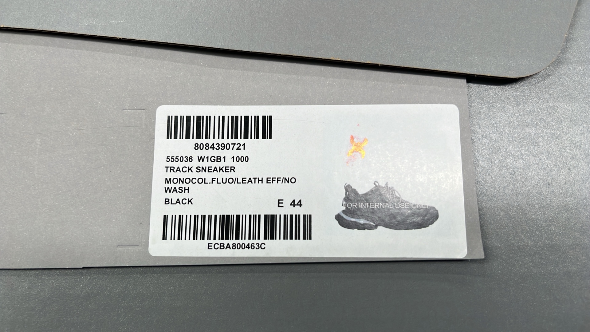 Balenciaga Triple S Sneakers Black Grey Mesh Leather