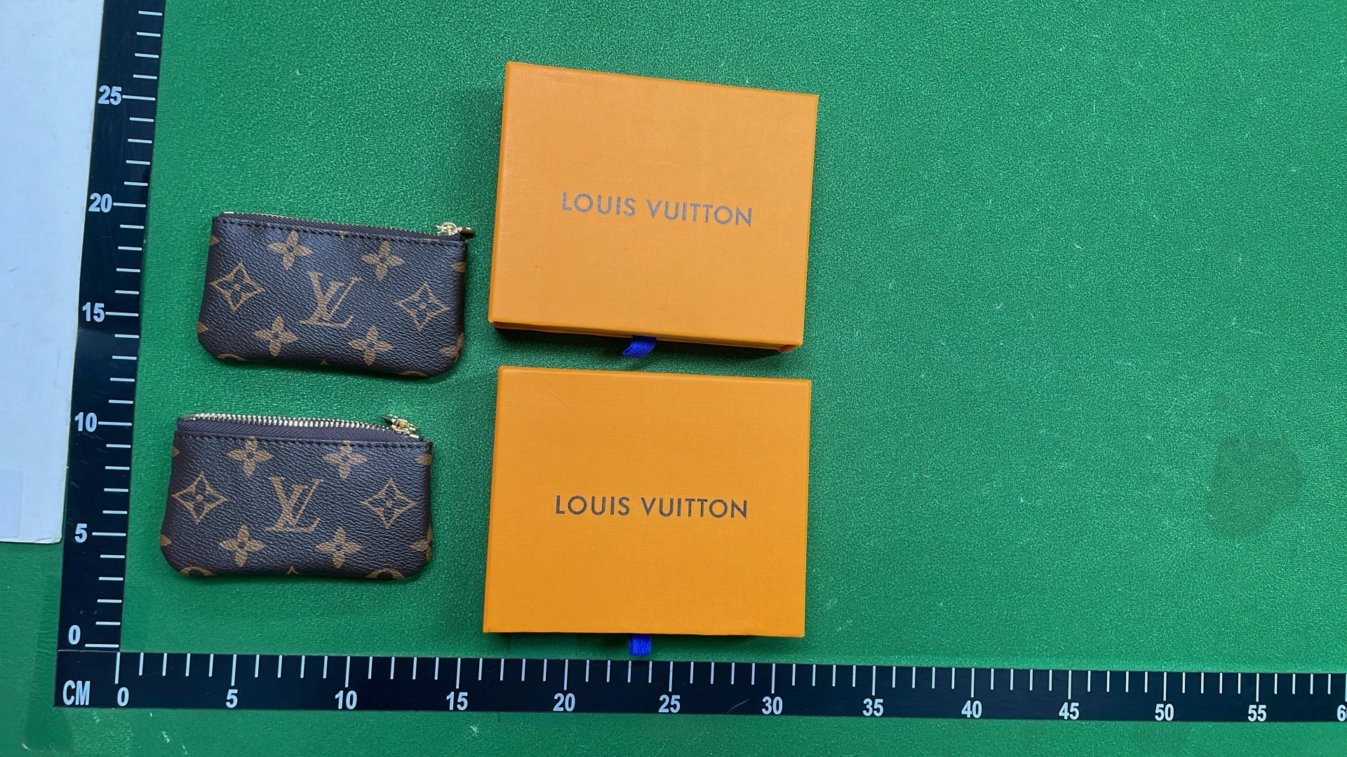 Louis Vuitton Monogram Cherry Blossom Pouch with Gold Chain