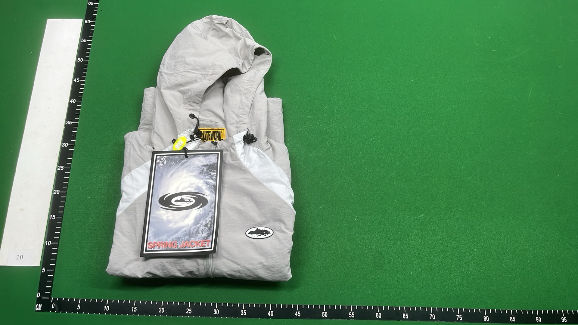 Lightweight Windbreaker Jacket - Black, Yellow, White