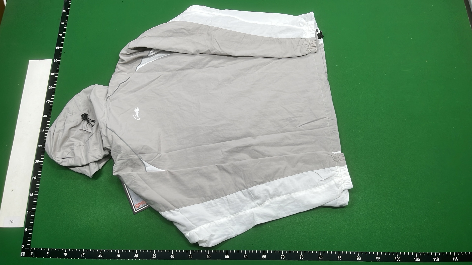 Lightweight Windbreaker Jacket - Black, Yellow, White