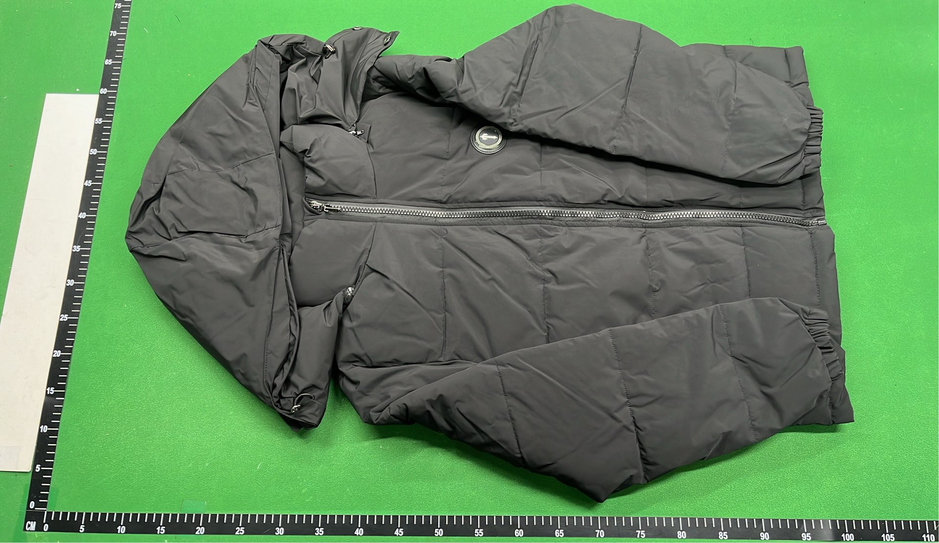Black Hooded Down Jacket for Women - Lightweight Winter Coat