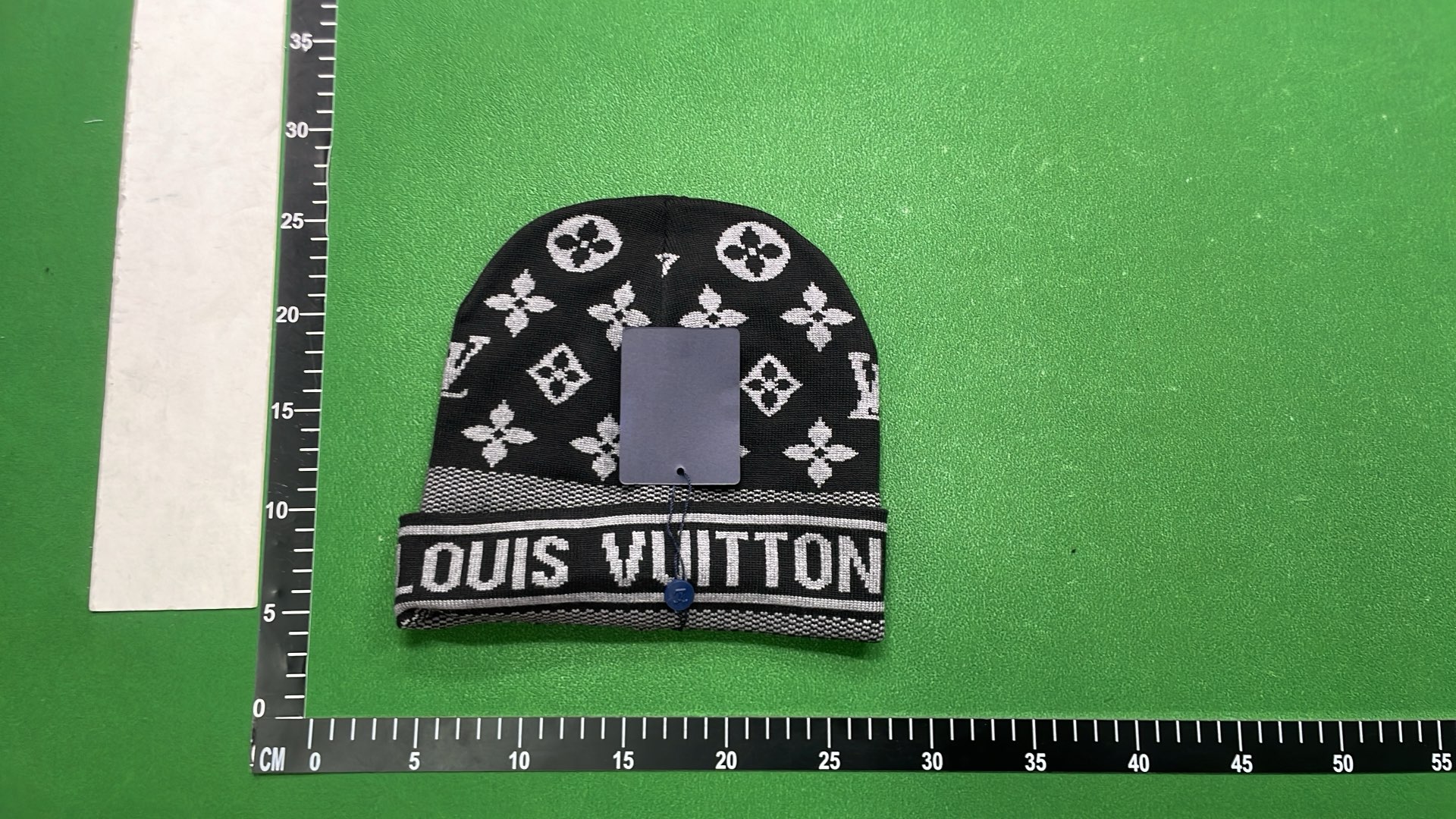 LV Monogram Beanie Hat for Men Women Winter Knit Cap