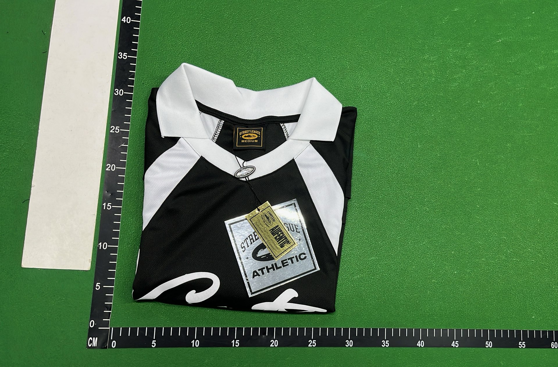 Black and White Cafe Graphic Jersey T-Shirt