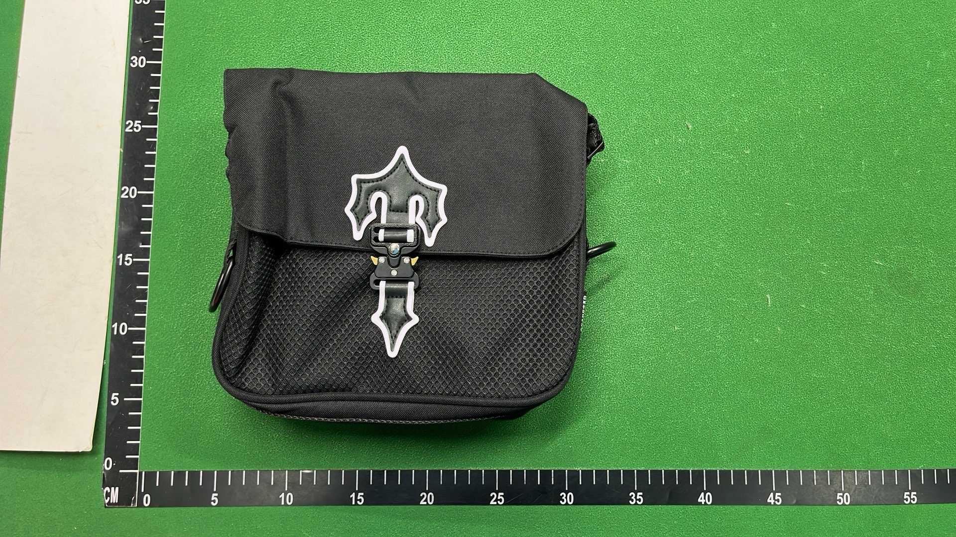 Black Compact Pouches in Plastic Packaging