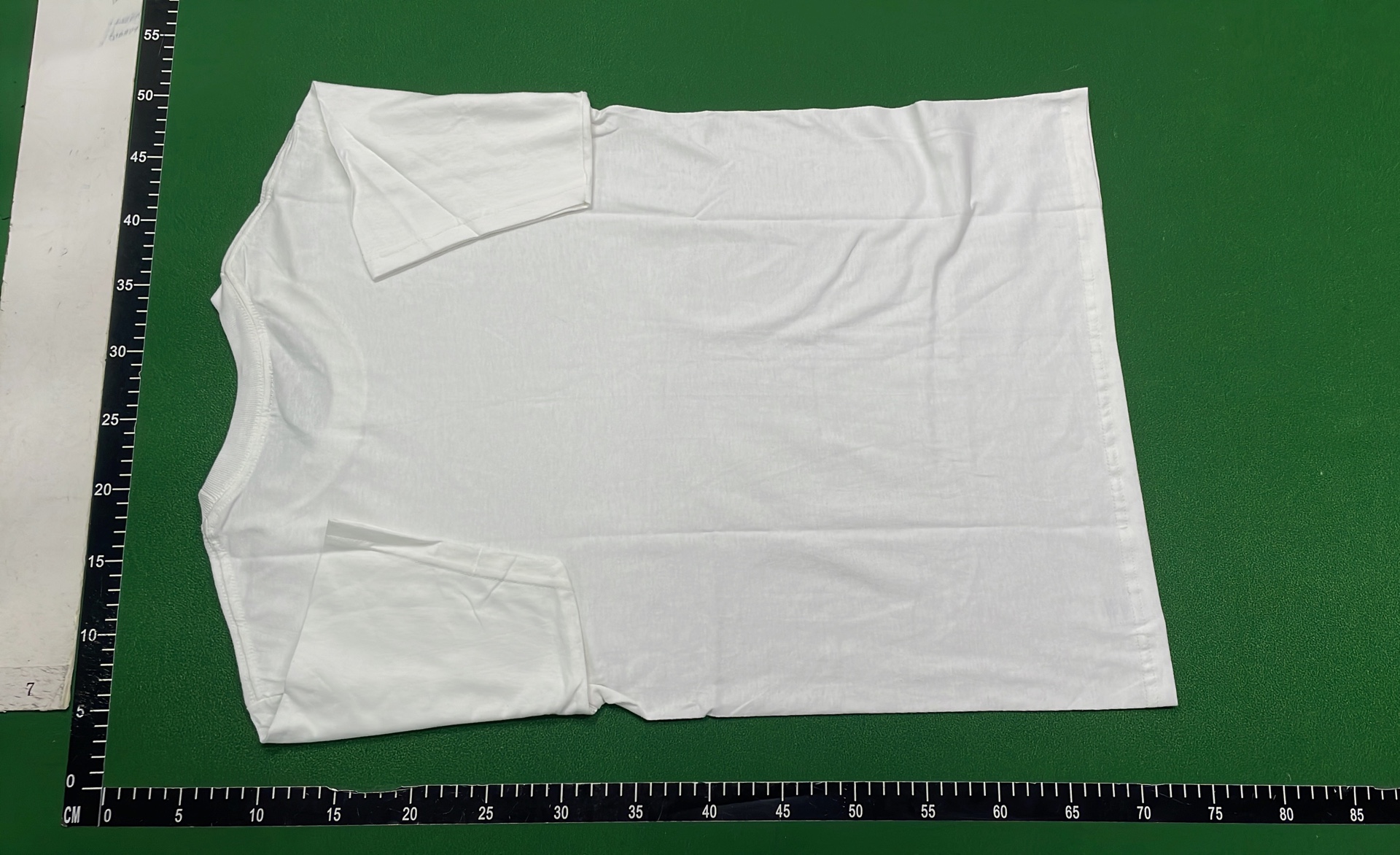Embroidered T-Shirt with Island Design - Black and White