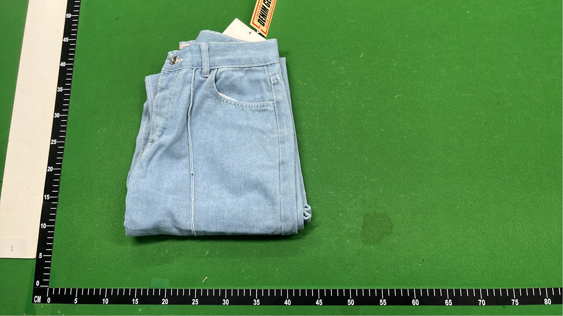 CLOT x fragment design Denim Pants with Unique Back Patches