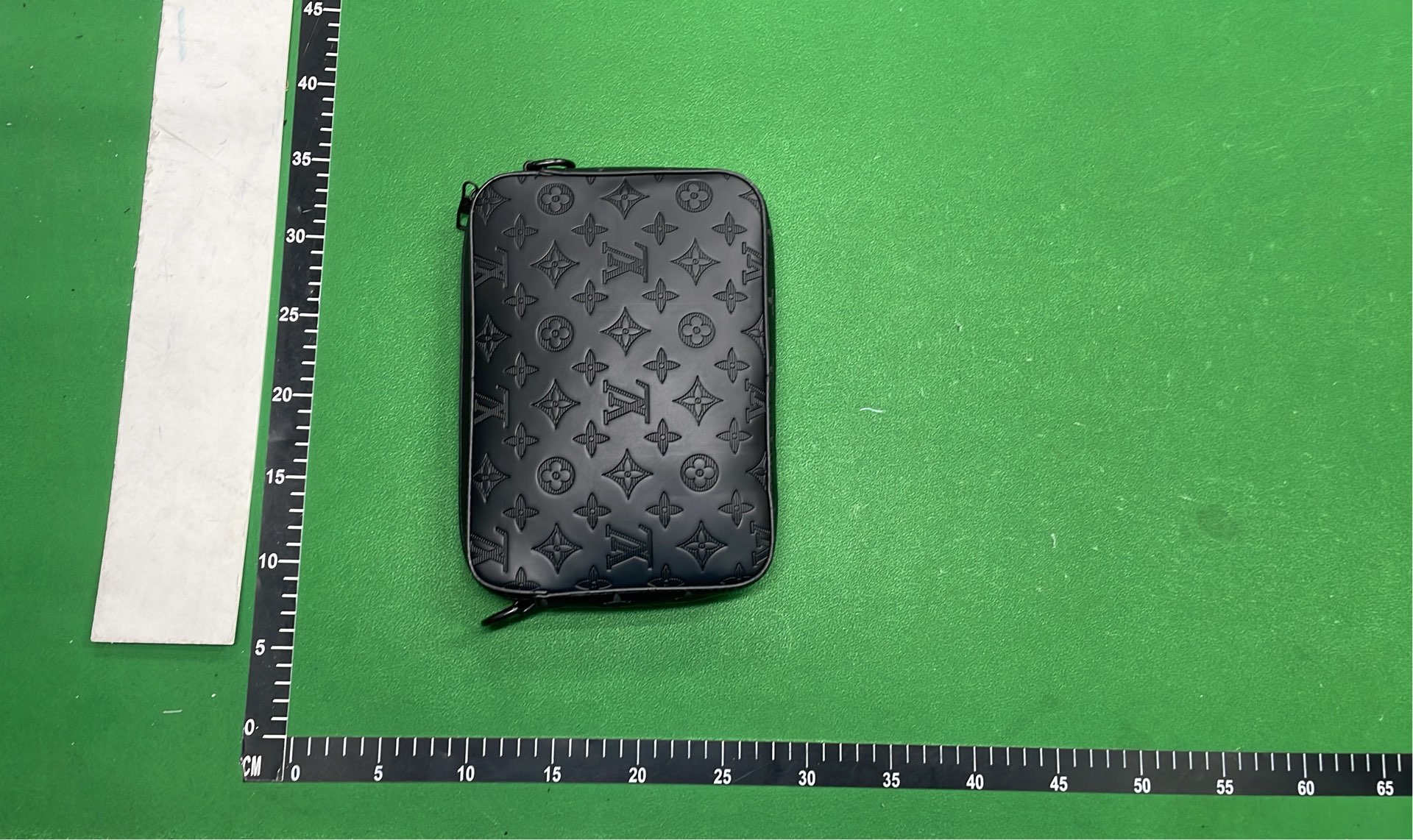LV Black Monogram Messenger Bag with Strap