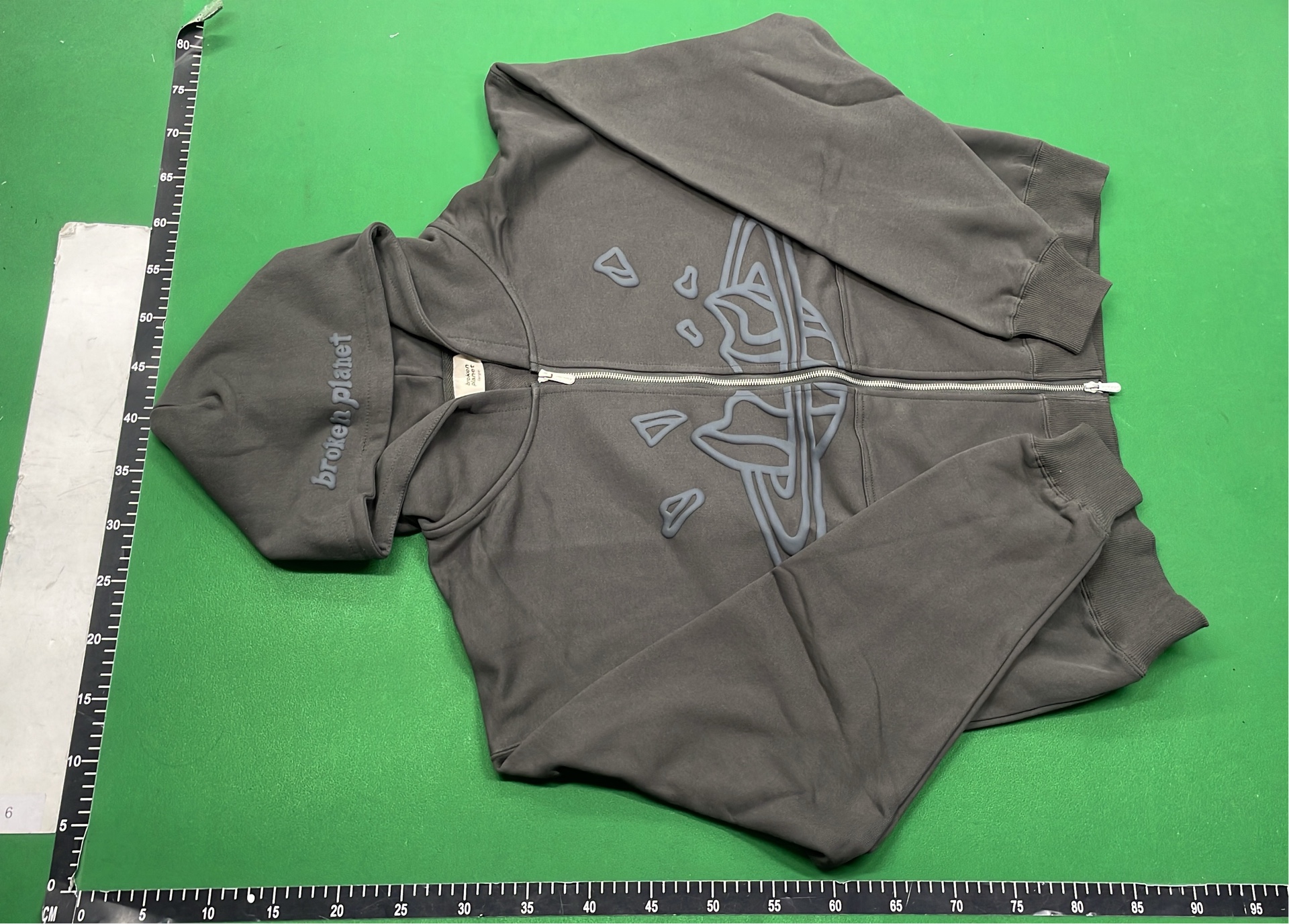 Broken Planet Hoodie with Unique Graphic Design