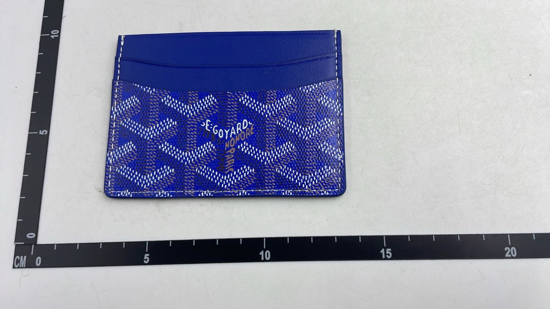 Goyard Card Holder with Signature Canvas