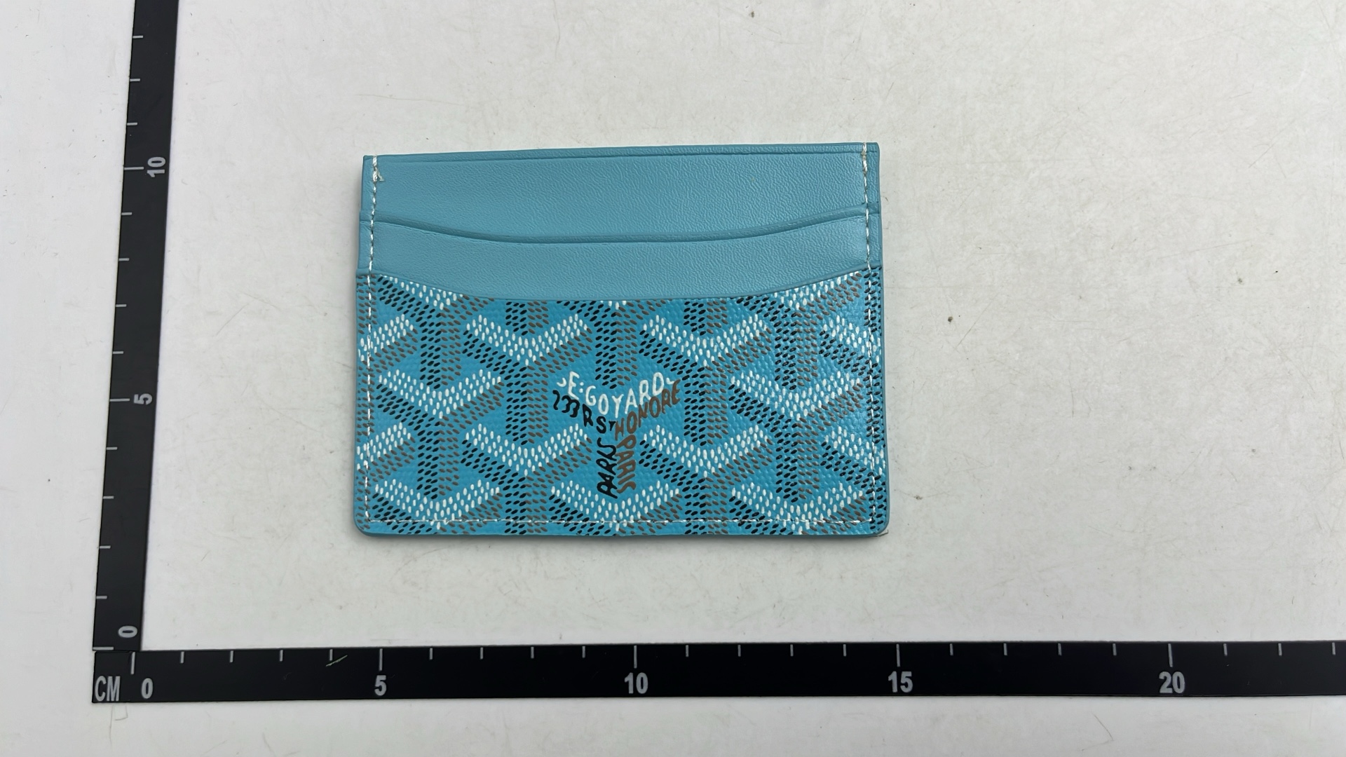 Goyard Card Holder with Signature Canvas