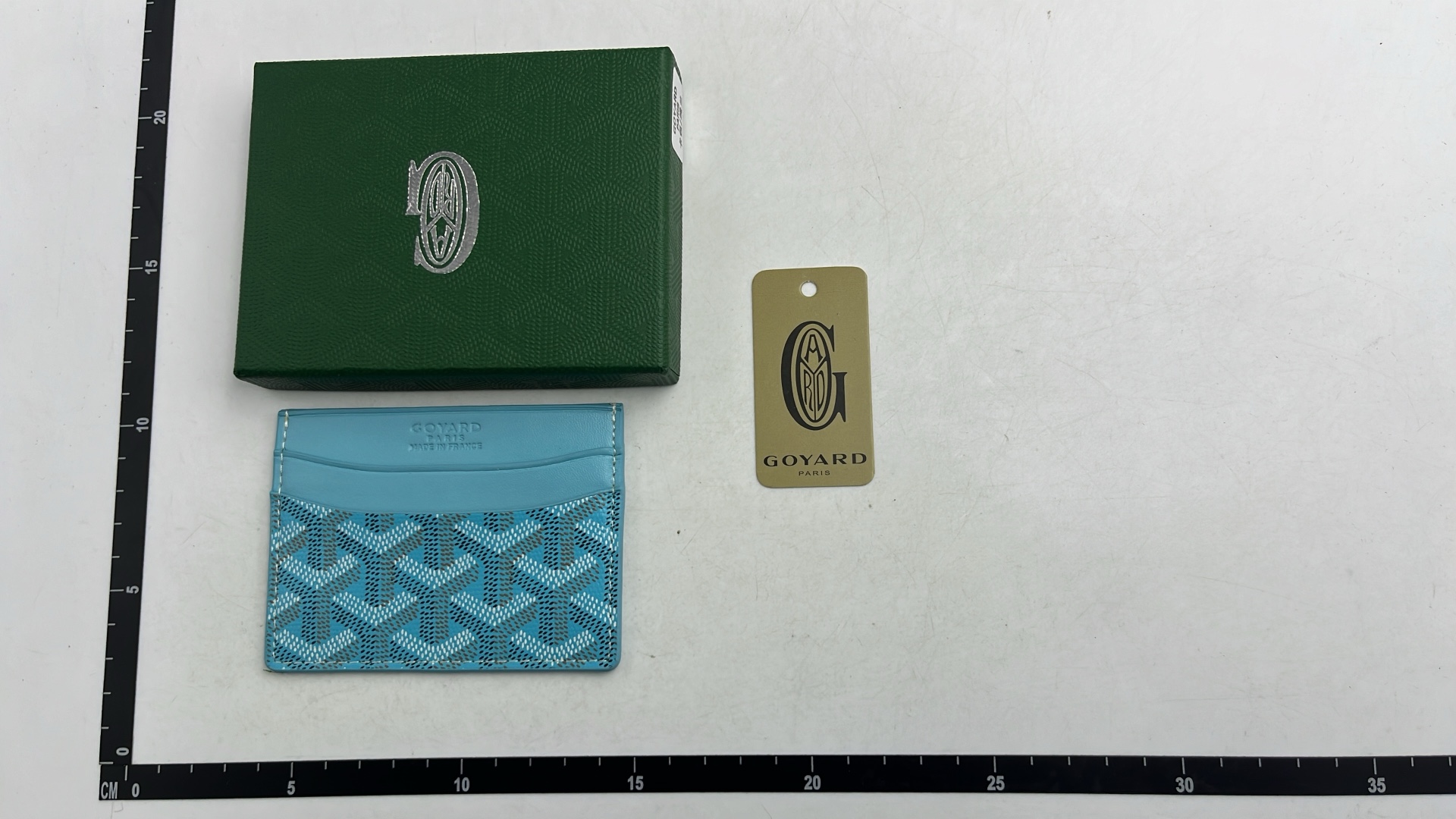 Goyard Card Holder with Signature Canvas