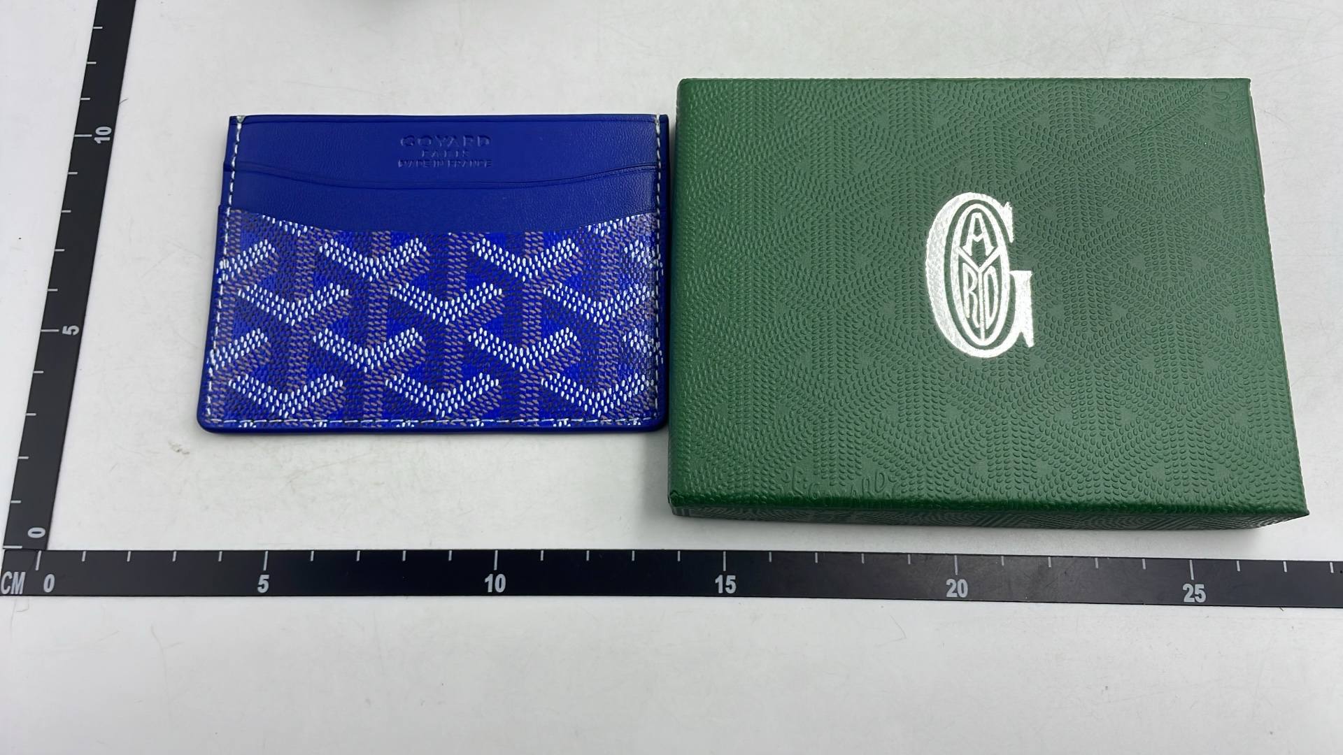 Goyard Card Holder with Signature Canvas