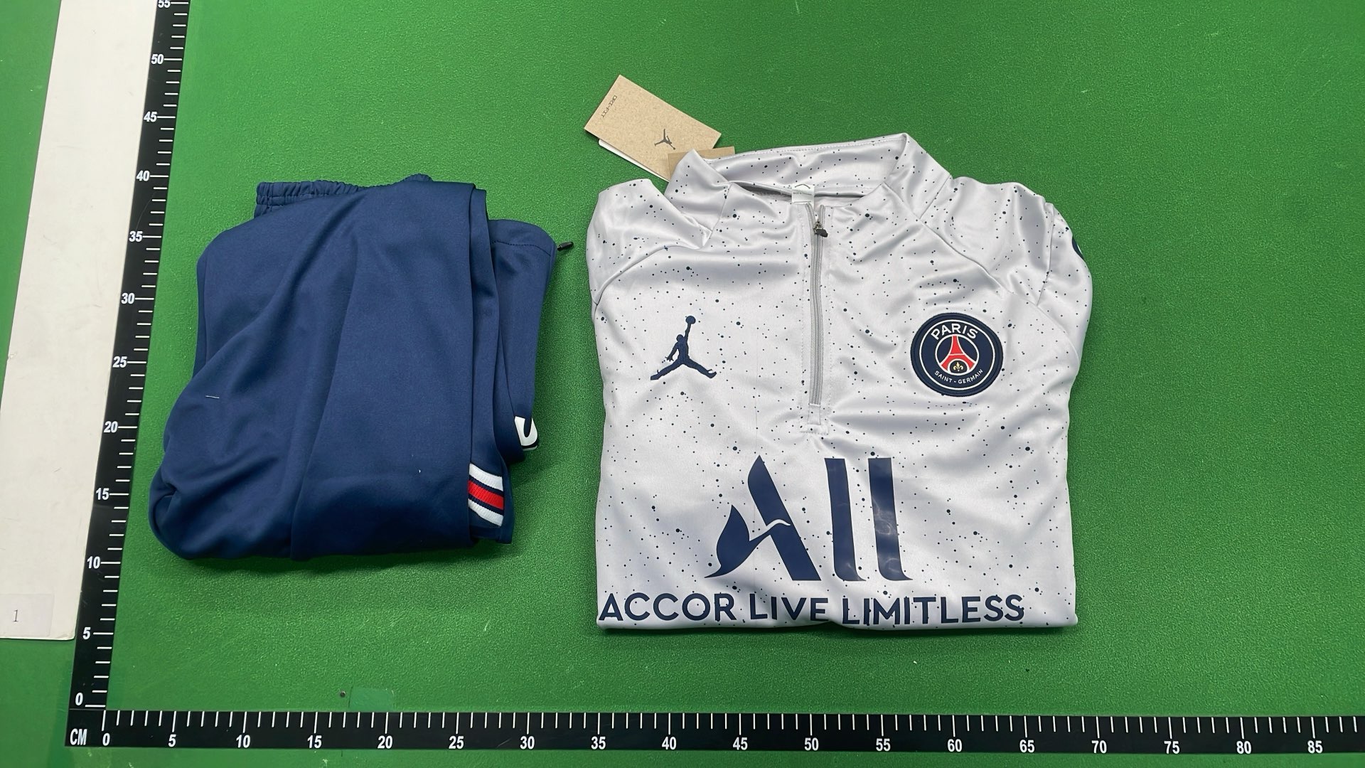 PSG Training Tracksuit Set Men's Navy Blue All Accor Live Limitless