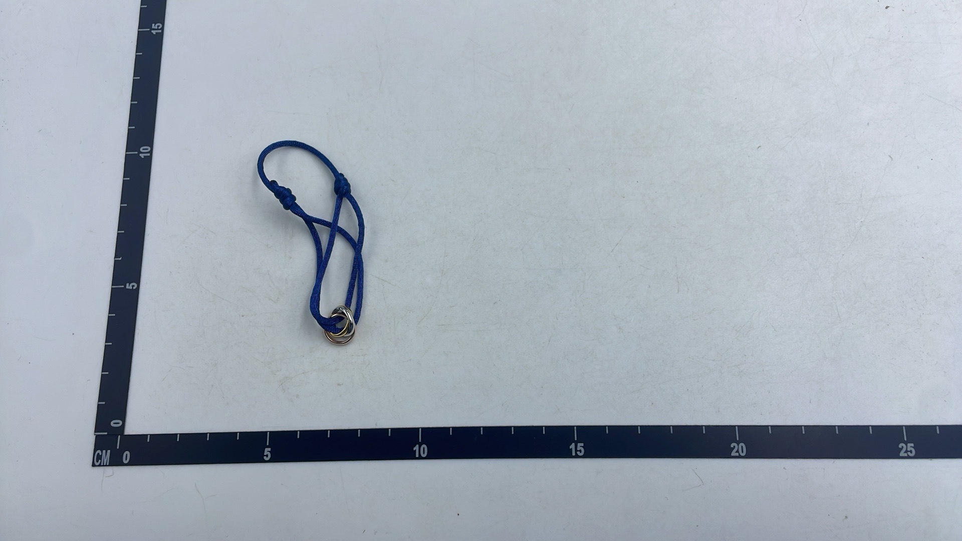 Cartier Trinity Ring with White Cord
