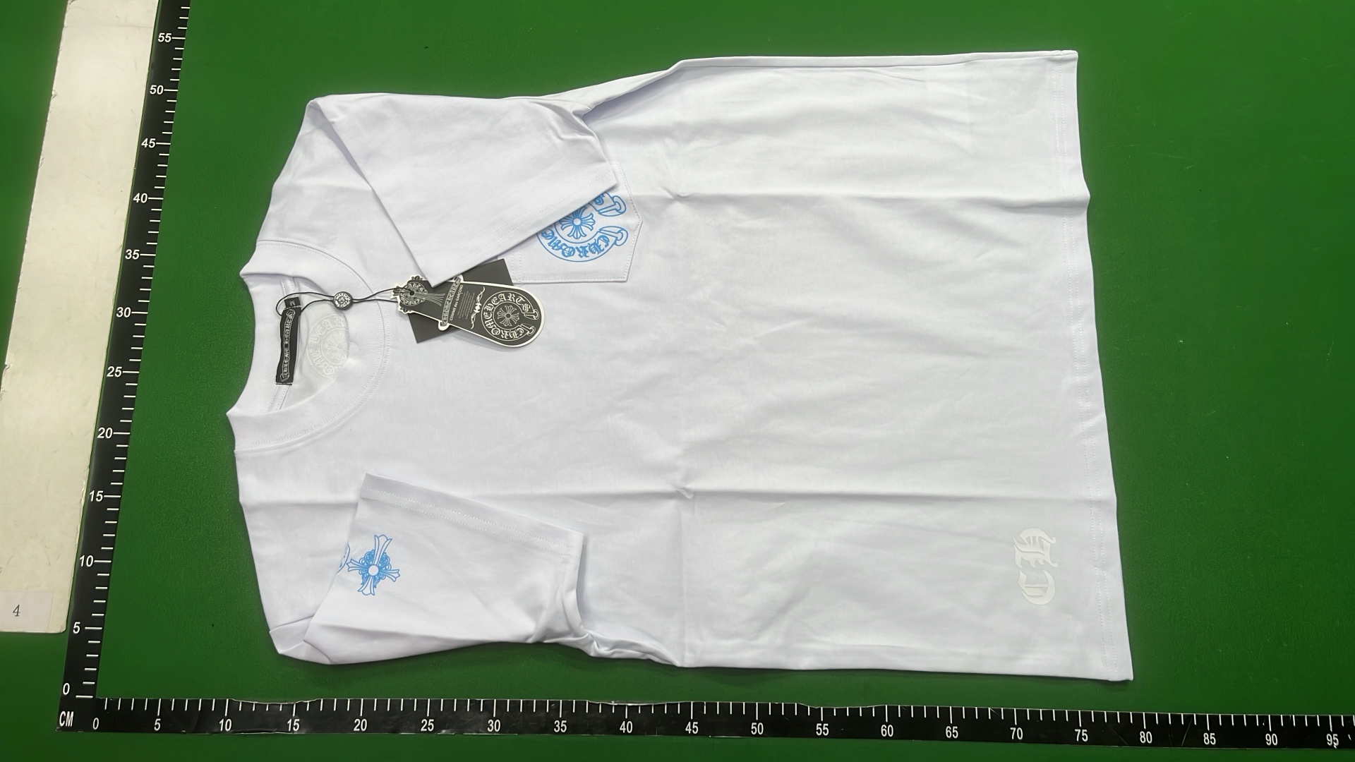Holographic Logo T-Shirt for Men - Black Design