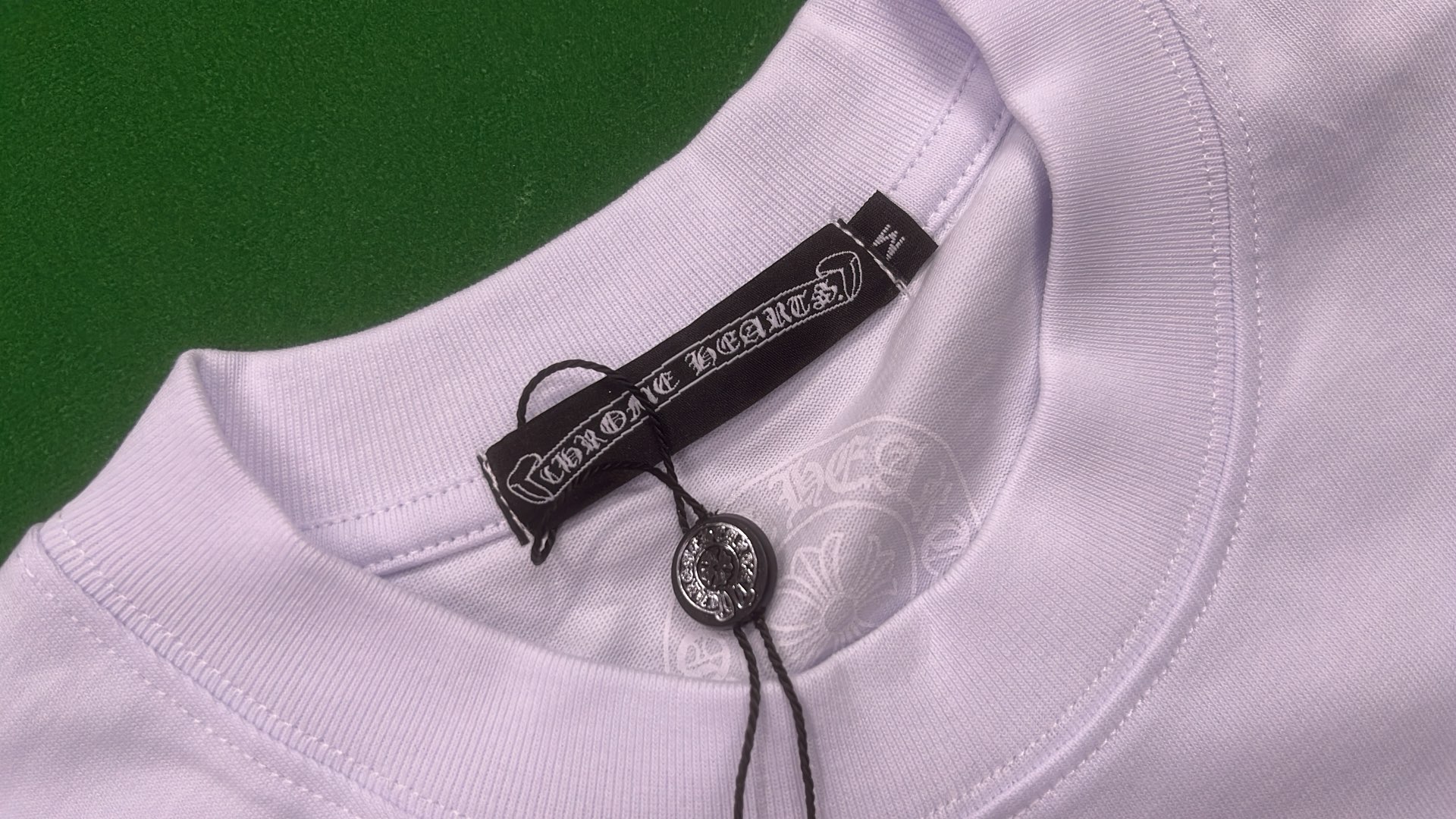 Holographic Logo T-Shirt for Men - Black Design