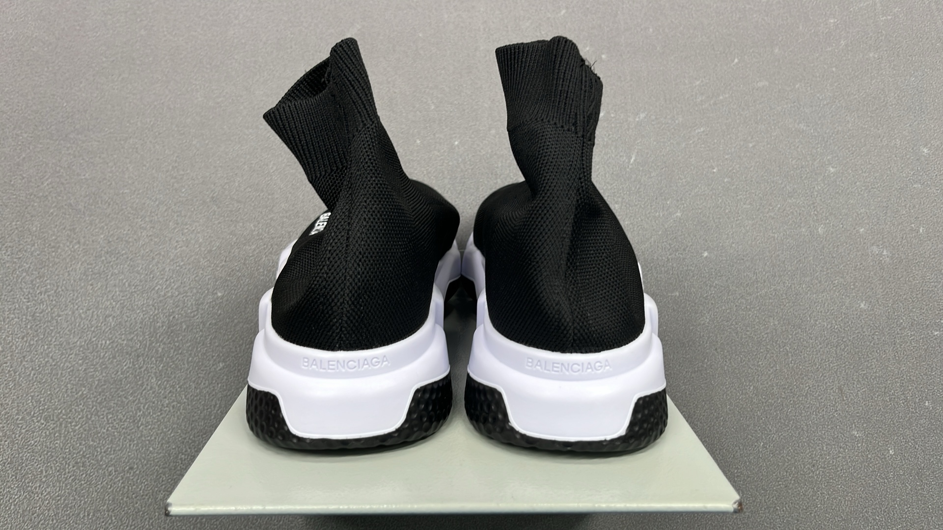 Balenciaga Speed Trainer Sneakers Black White Red Green