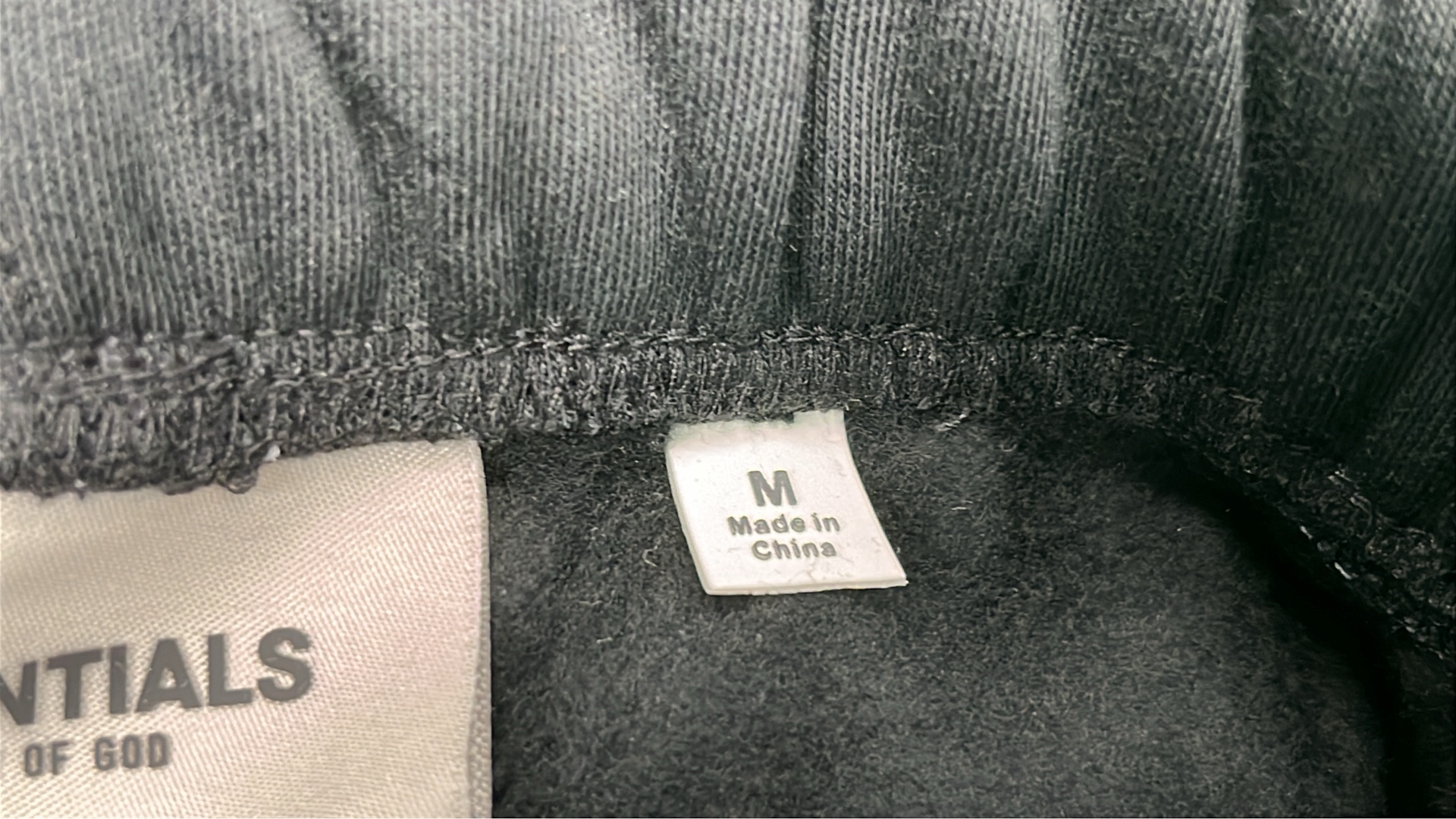 Gray Essentials Sweatpants for Men