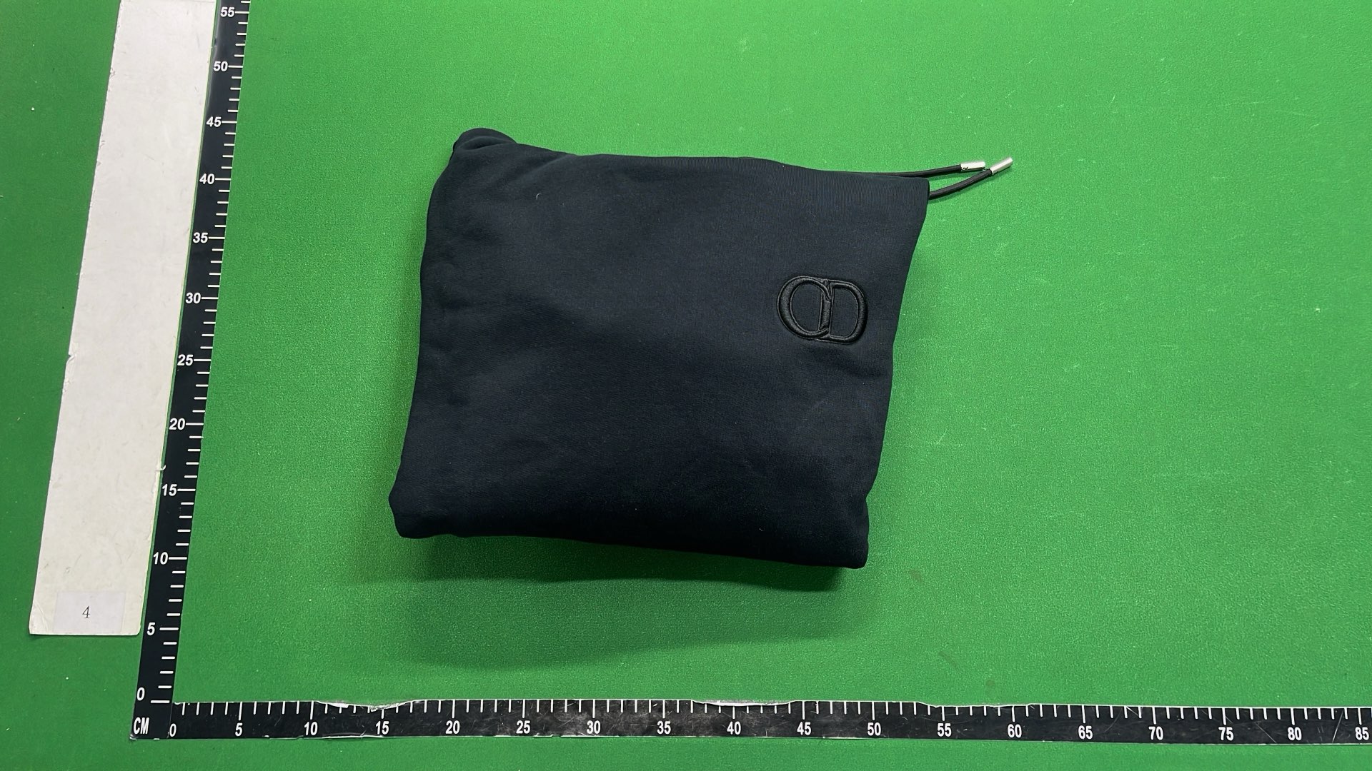 Men's Black Hoodie with Striped Design and Logo